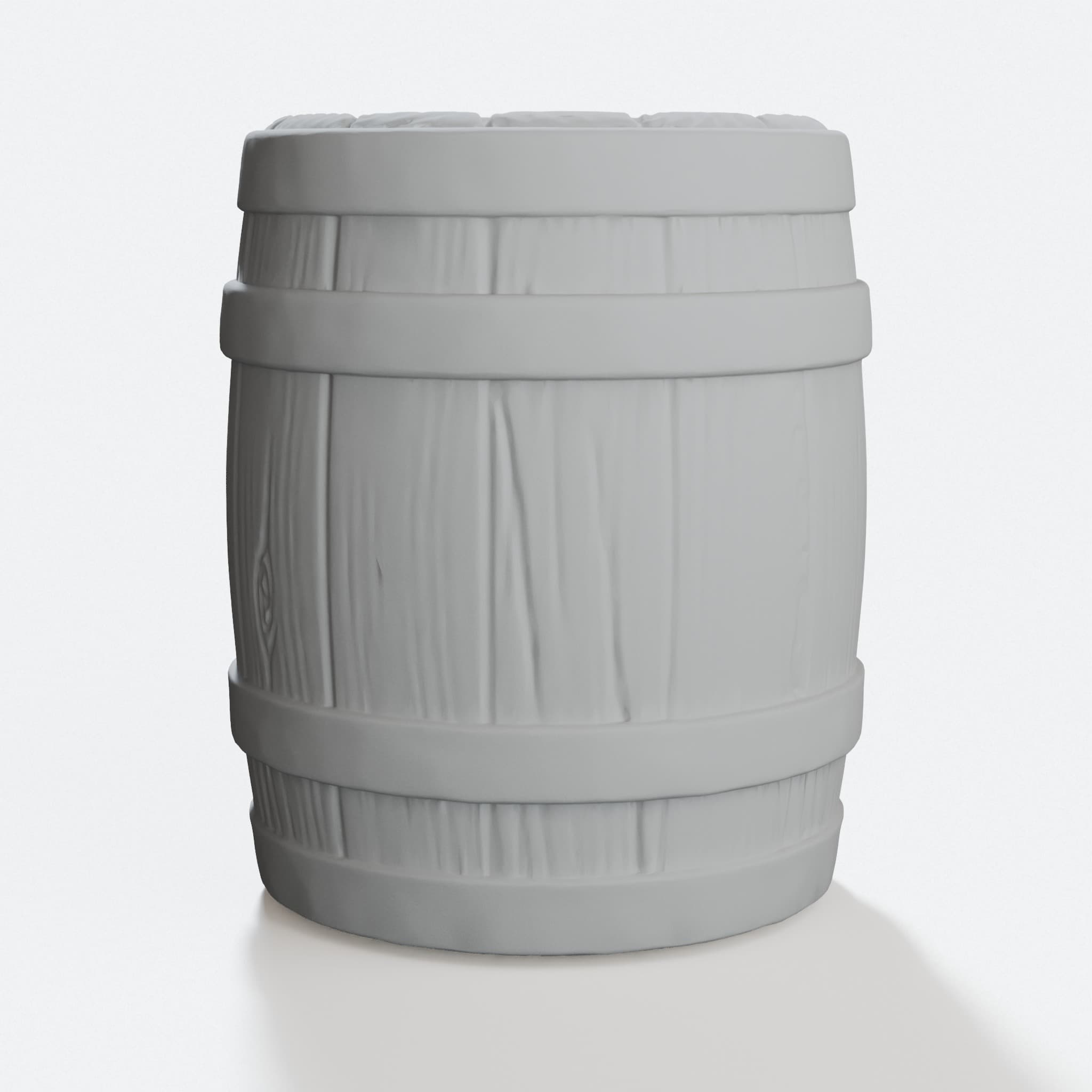 Barrel Cup - Western Style 3D Printed Home Decor Mug