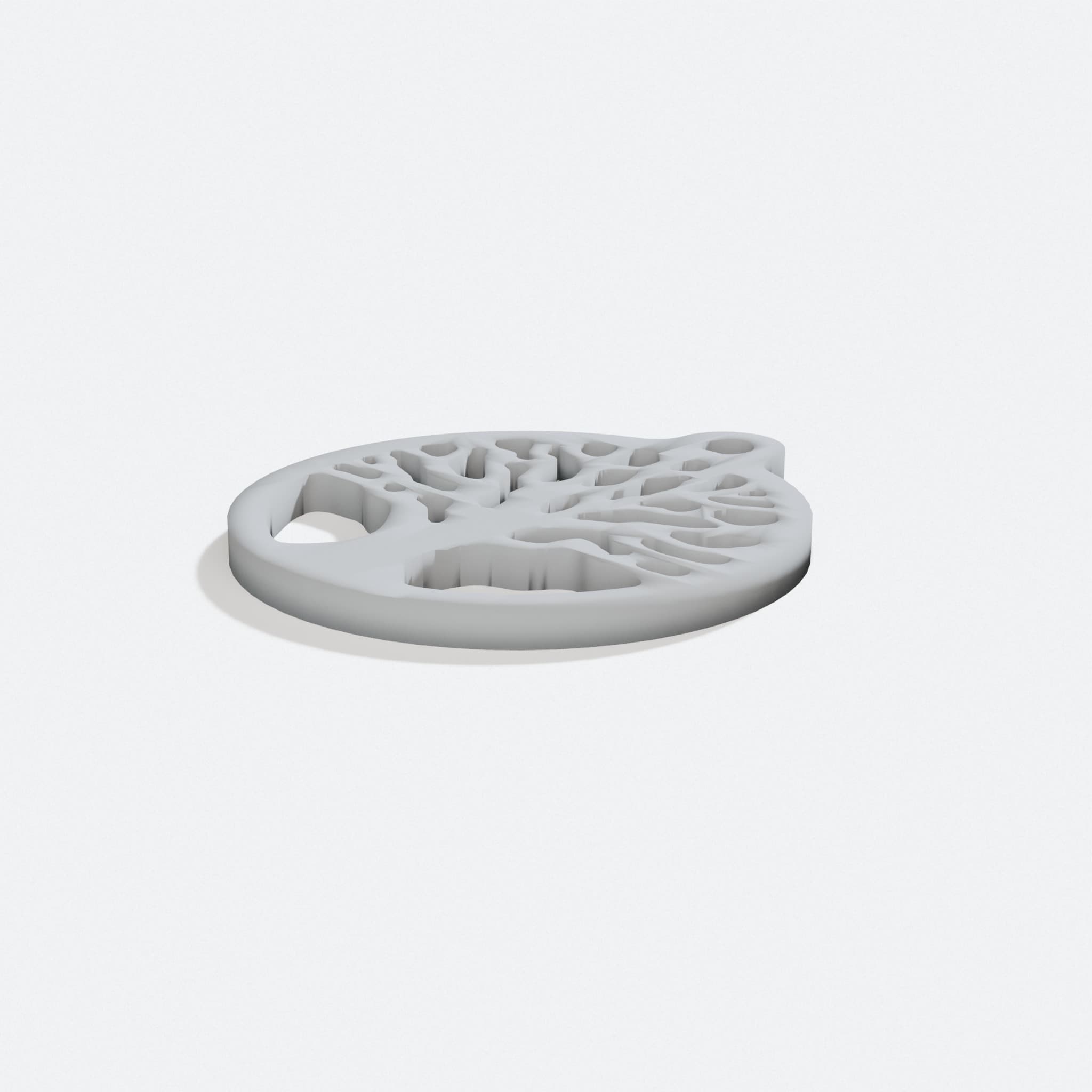 Tree 3D Printed Earring Gift for Her