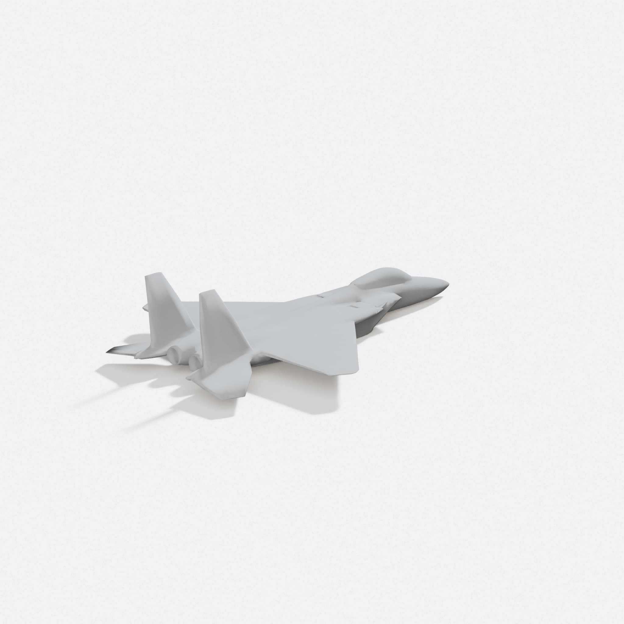 F-15 Jet Fighter Plane 3D Printed Toy
