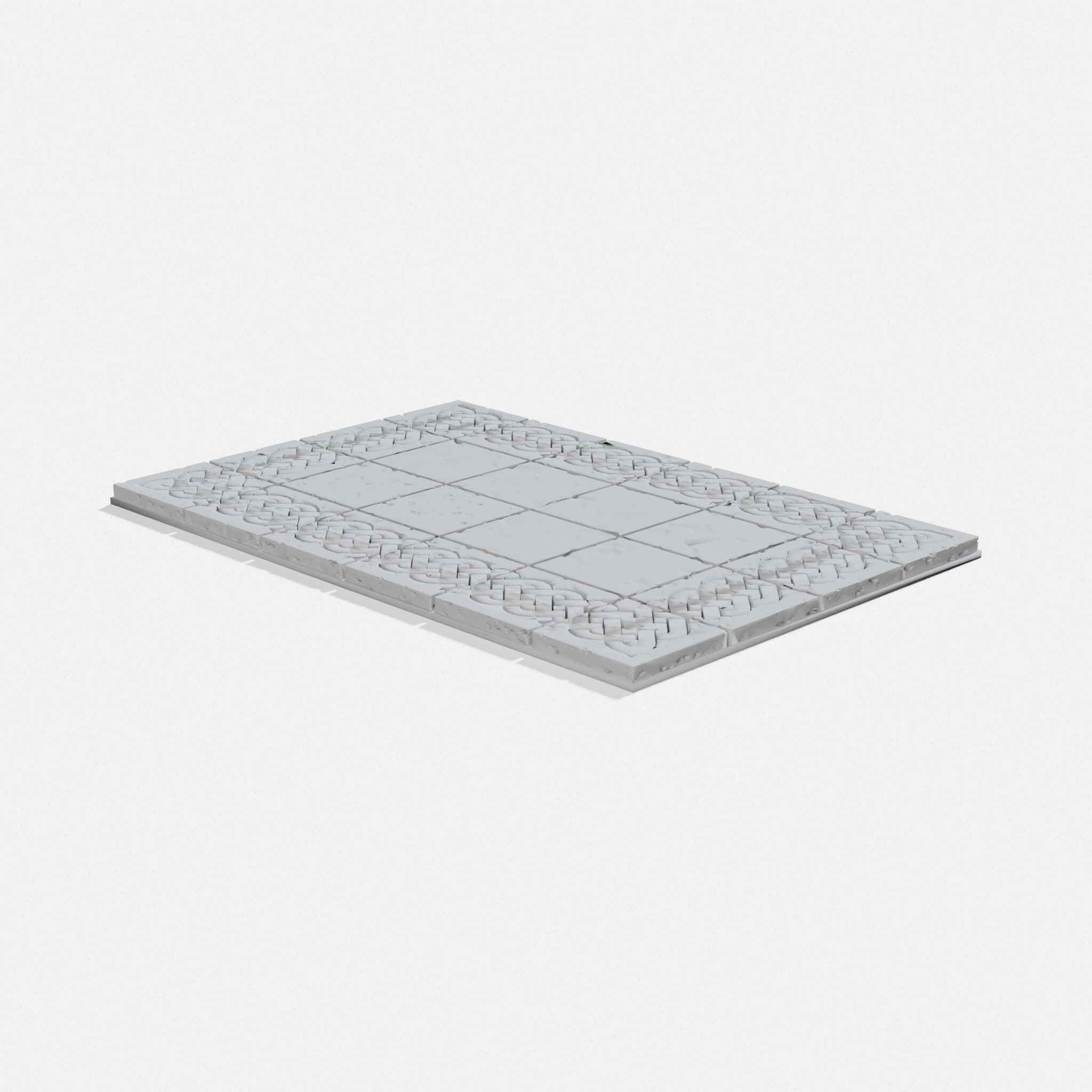OpenForge Cut-Stone Celtic Knotwork Floor