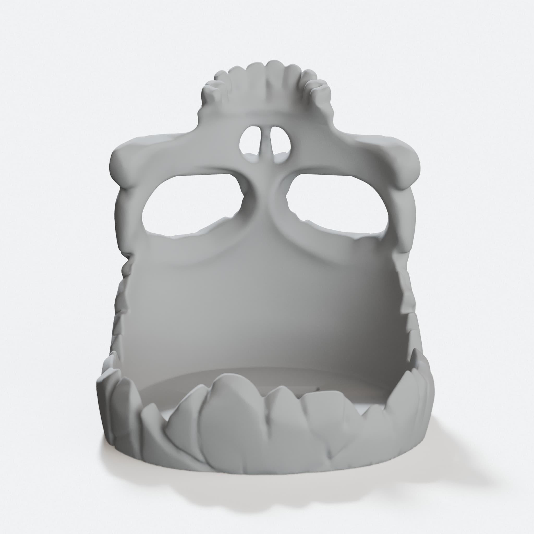 Quin Skull Mask 3D Printed Toy Accessory