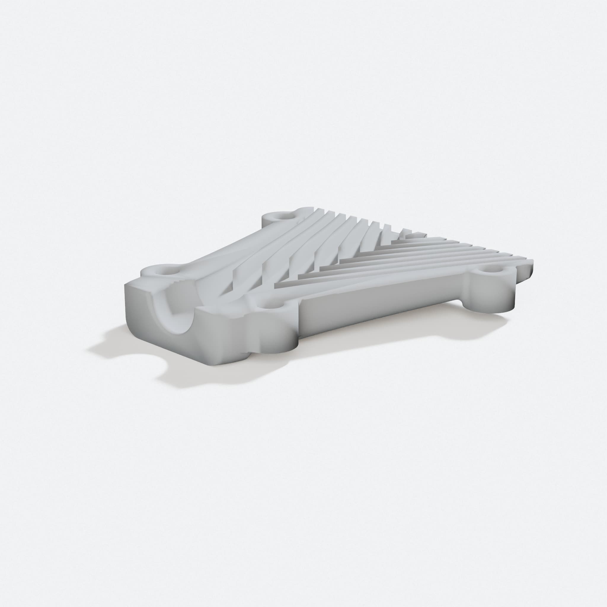 3D Printed Air Knife Compressed Air Diffuser