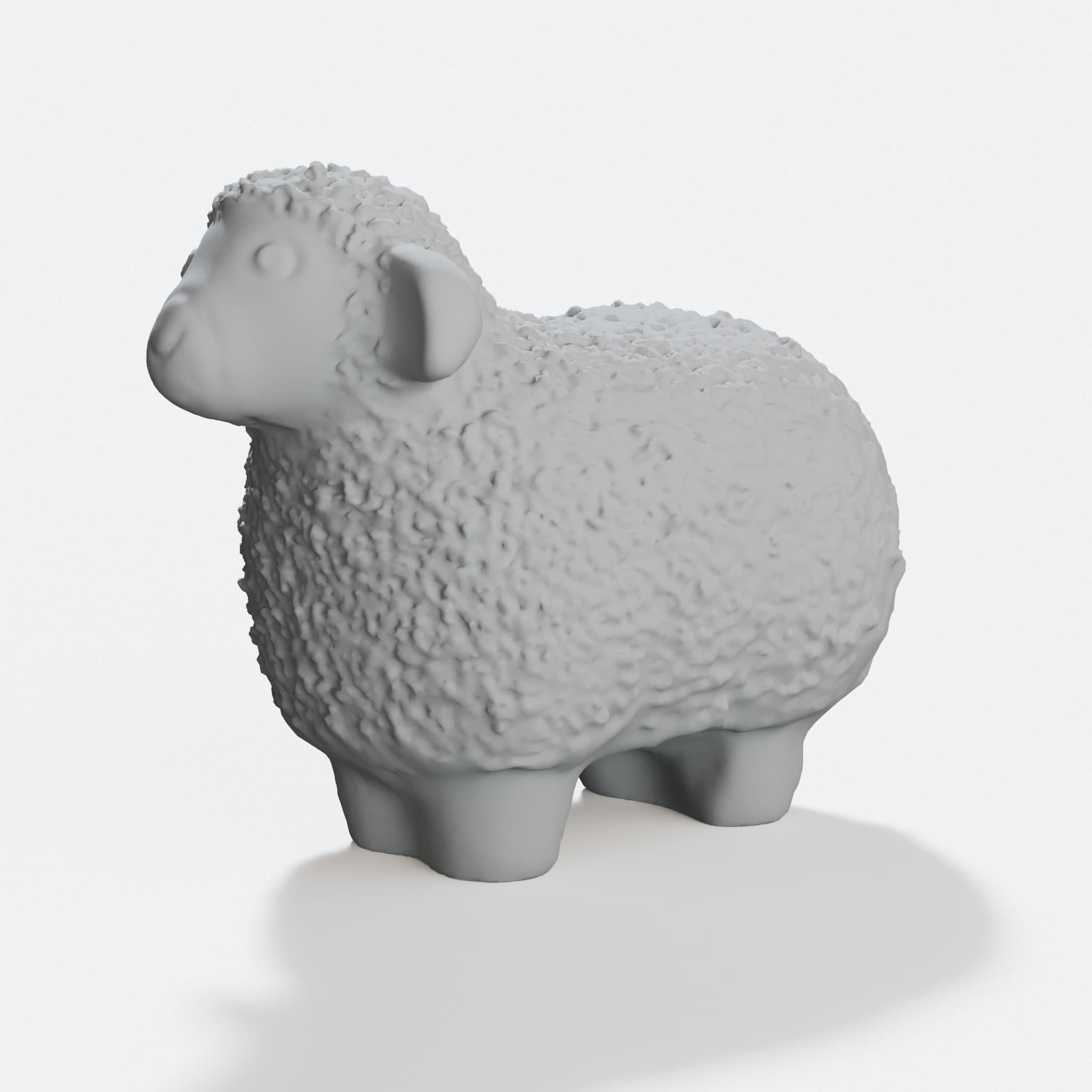 Stackable Sheep 3D Printed Toy