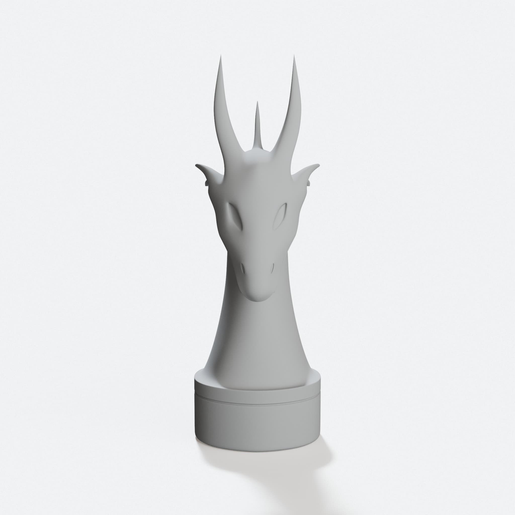 3D Printed Chess Set, Ajedrez Game Pieces