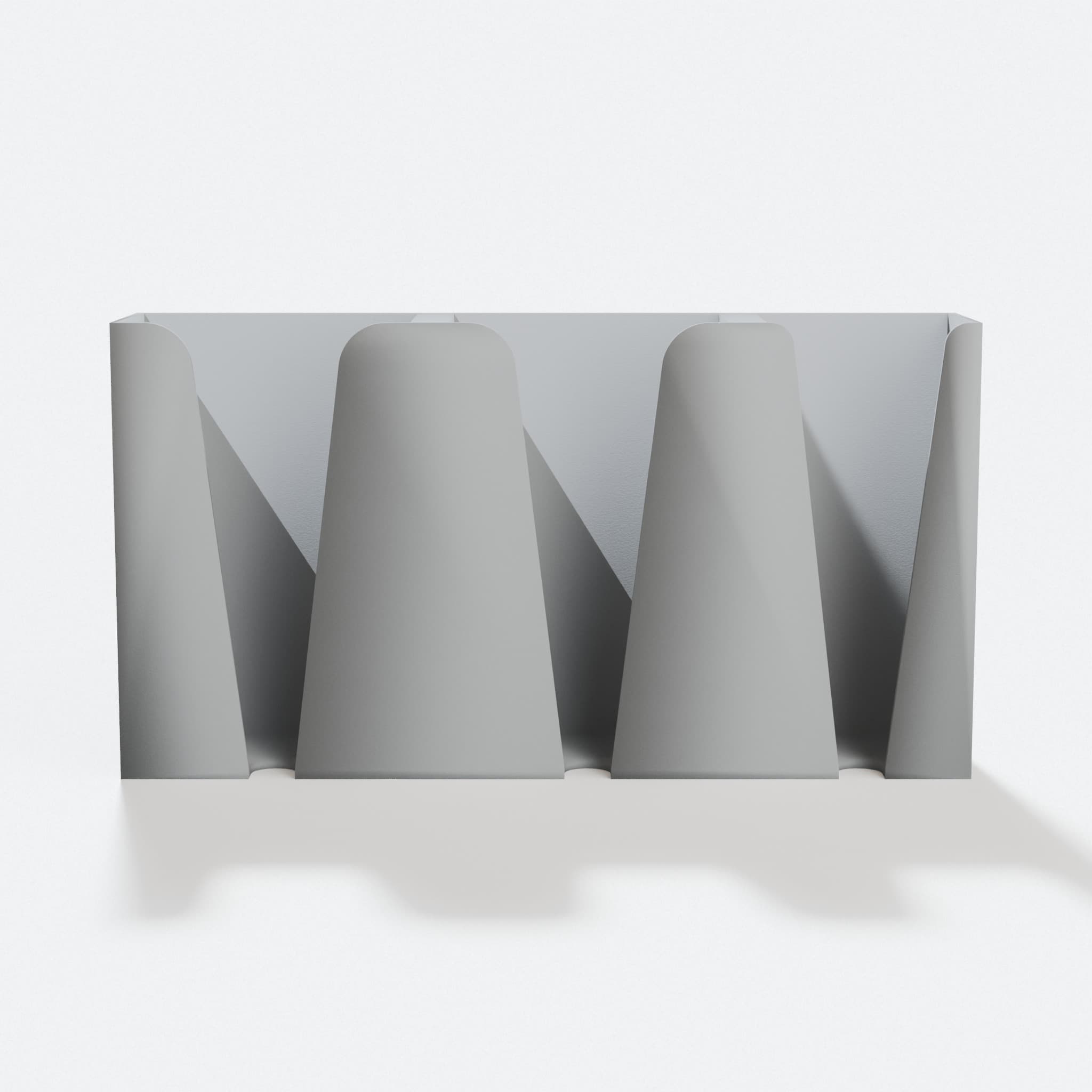 Parametric TV Remote Holder for Living Rooms