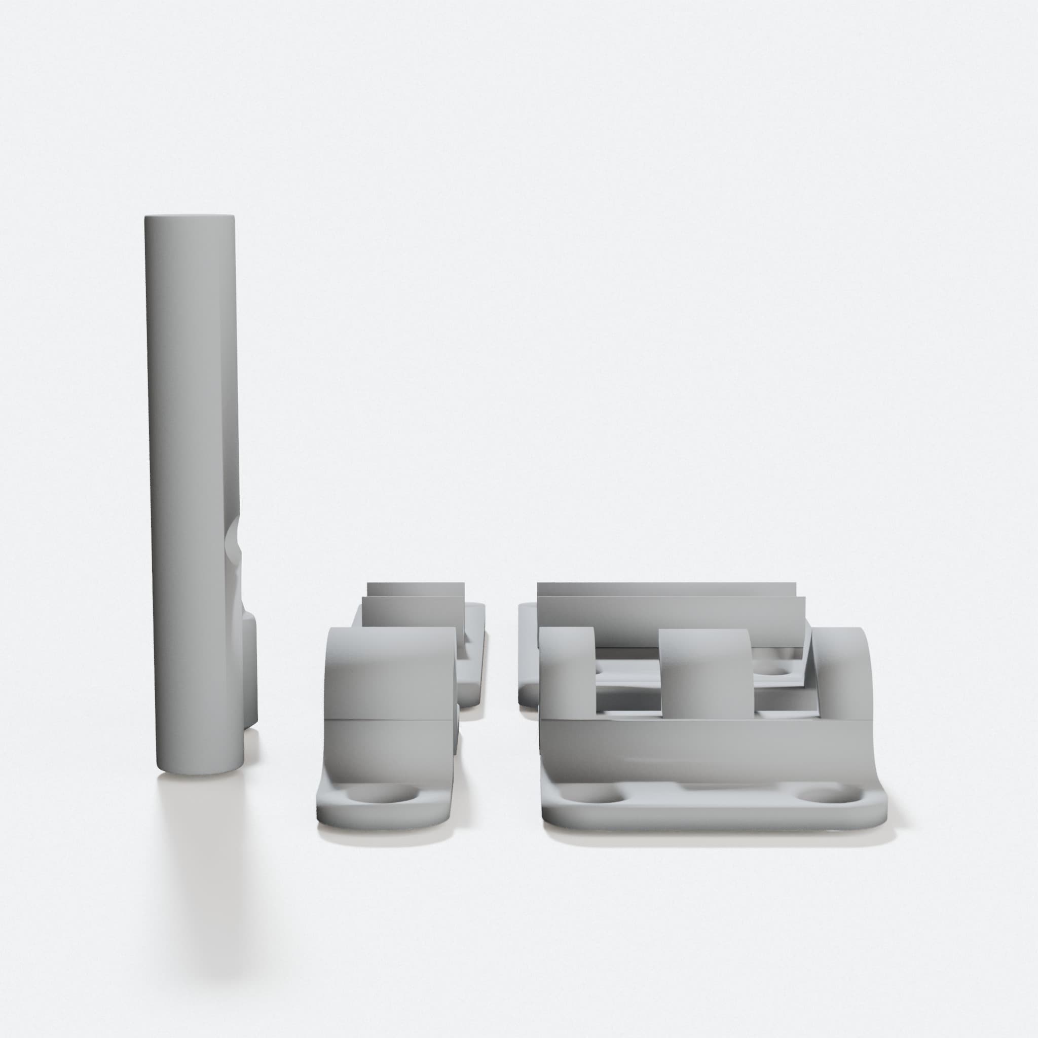 3D Printed Door Locker for Home Security