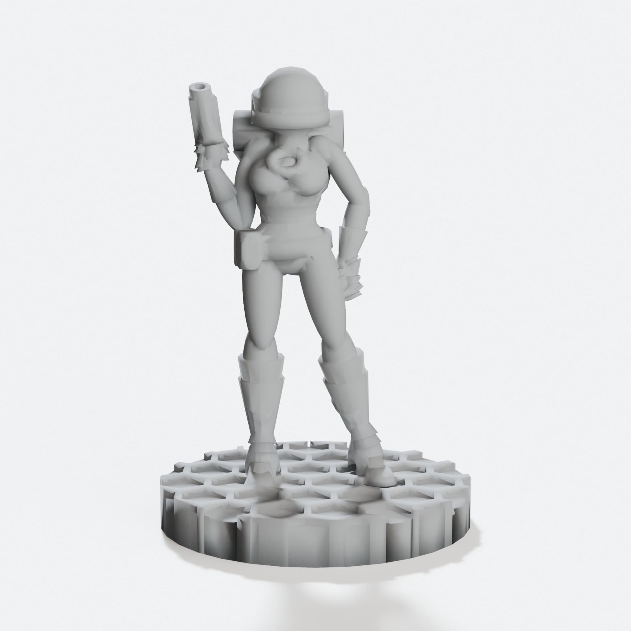 Space Girl 28mm Sci-Fi Tabletop Miniature