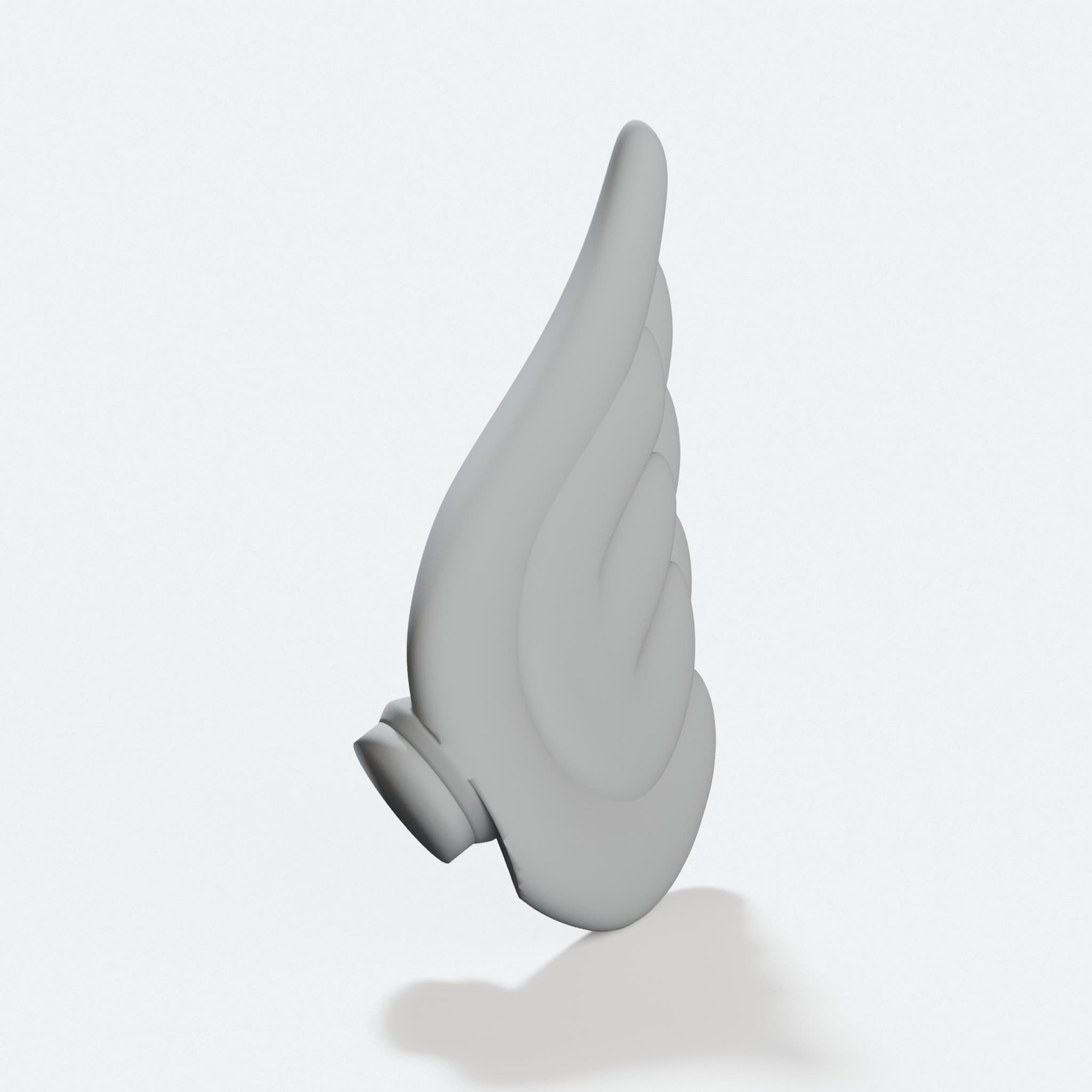 Blue Shell Wing 3D Printed Toy Add-On