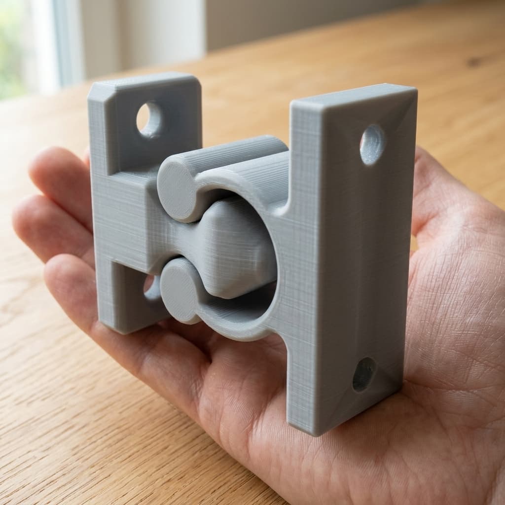 Door Retaining Catch – Print-in-Place Cabinet Latch