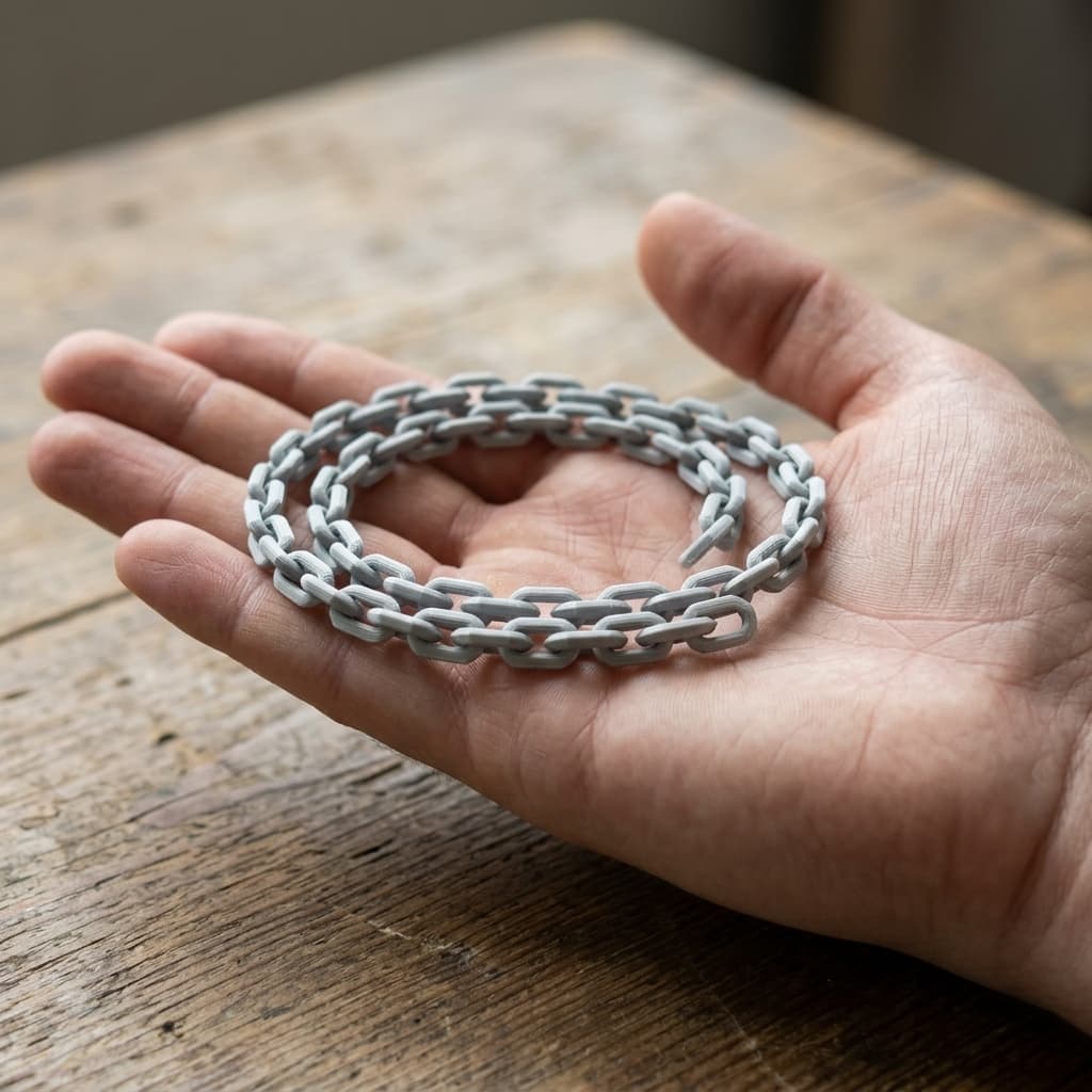 Print-in-Place Chain – 3D Printed Toy up to 18 Meters Long