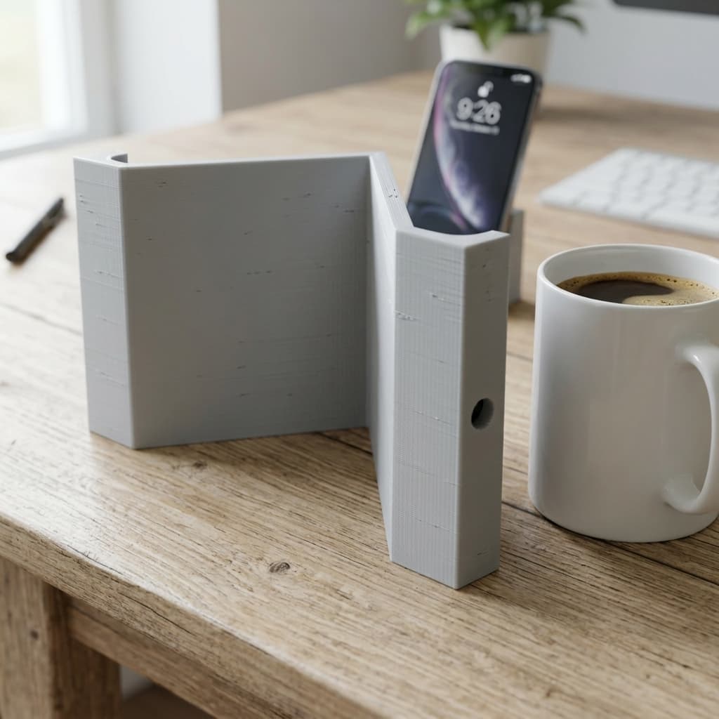 Compatible with iPhone: Dual-Angle Mobile Phone Stand (3D Print)