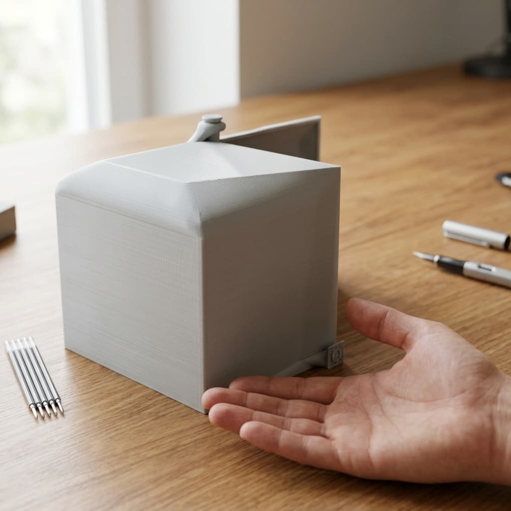 Print-in-Place Spring Loaded Box | 3D Printed Organizer