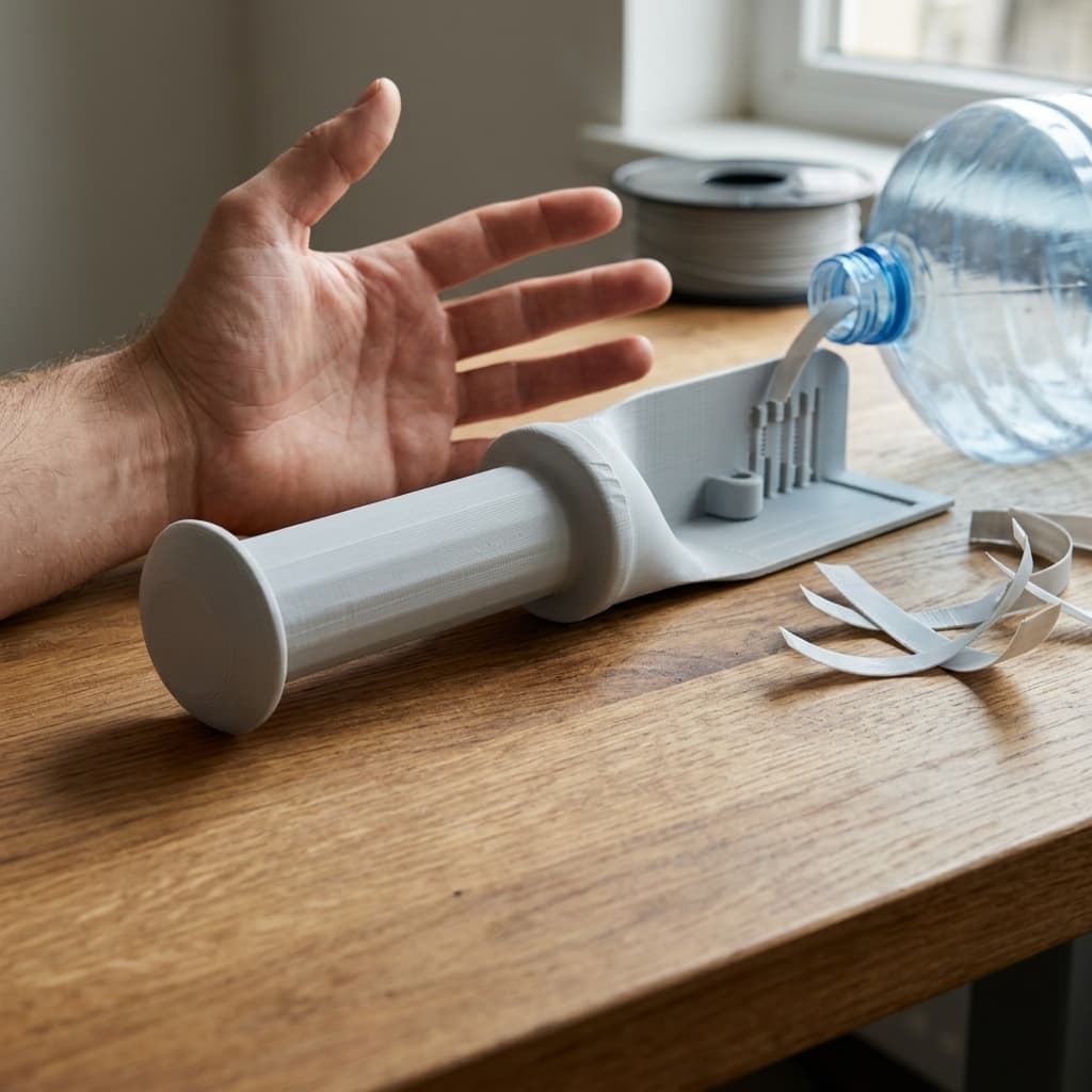 Plastic Bottle Cutter - 3D Printed Tool