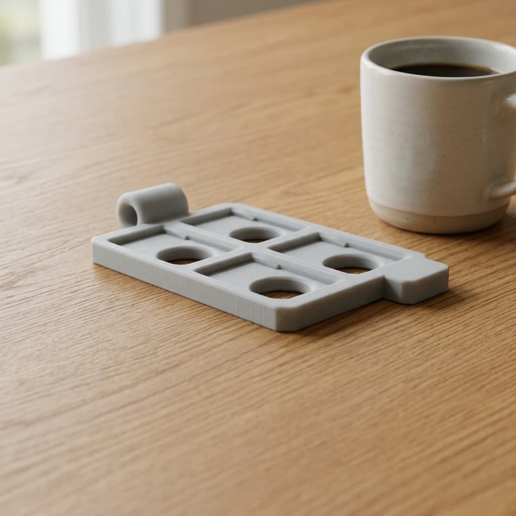 Compatible with DJI: Minimal SD Card Wallet (4 MicroSD + 1 SD)