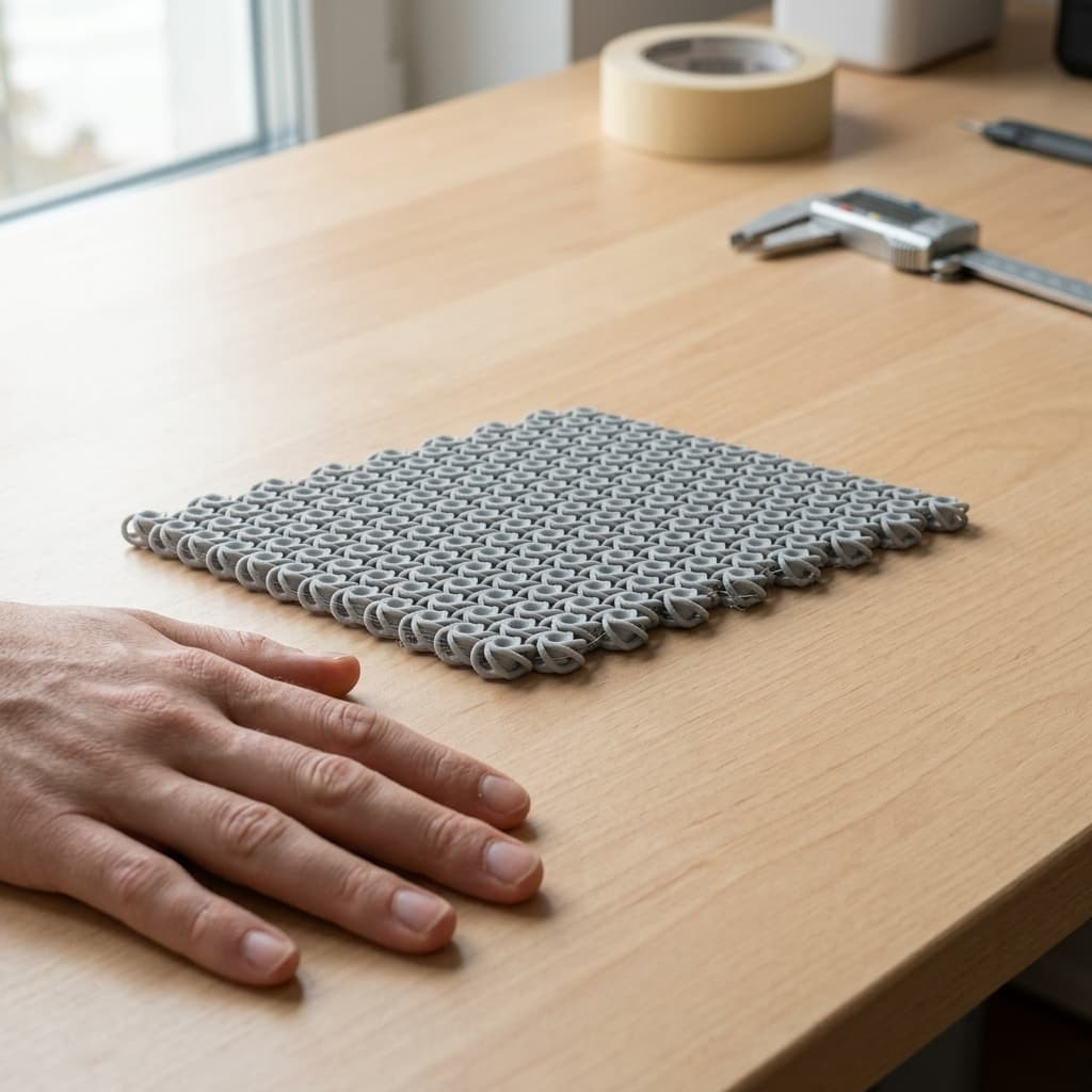 NASA Chainmail Fabric 3D Print File - FDM Optimized Armor