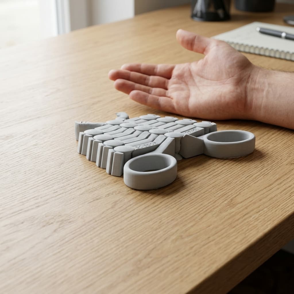 Scissor Snake Family – Print-in-Place 3D Printed Toy Grabber