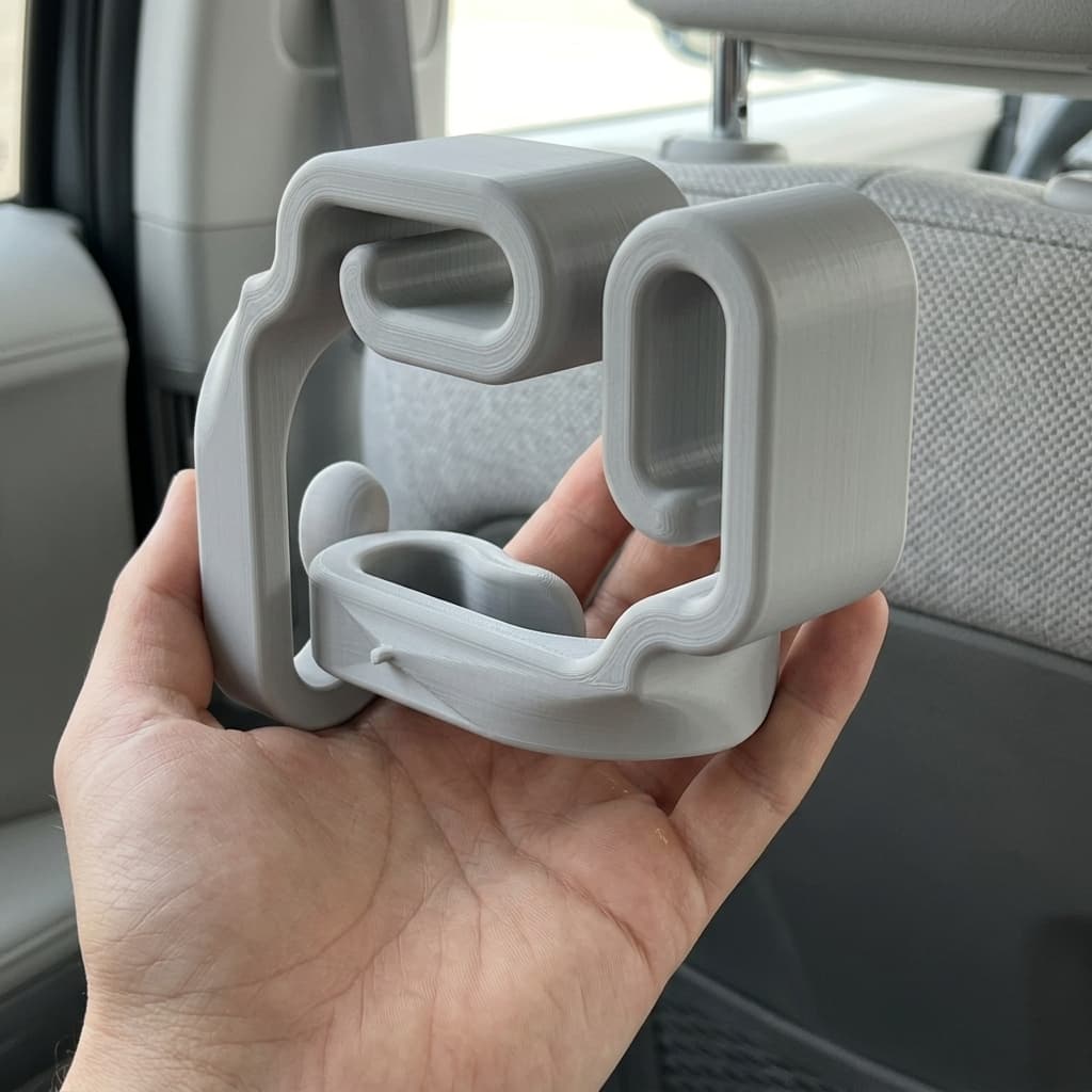 Car Seatback Trash Bag Hooks for Automotive Organizers
