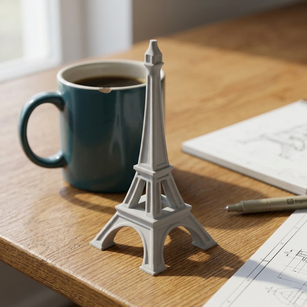 Paris Landmarks 3D Print Files – Mini Architecture Set