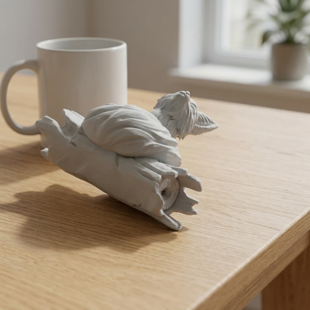 Cute Fox 2 3D Printable Toy Figure