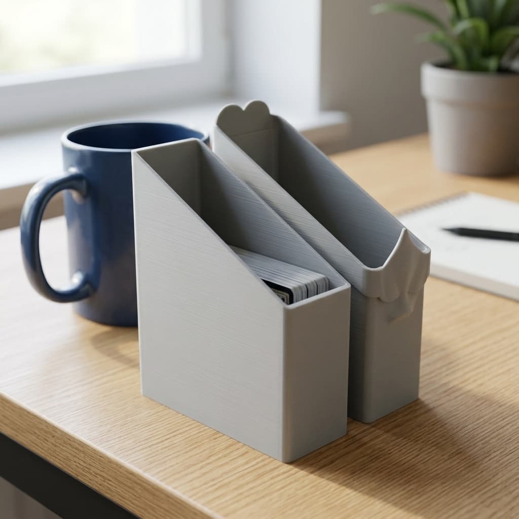 Card Deck Holder, 3D Printed Organizer