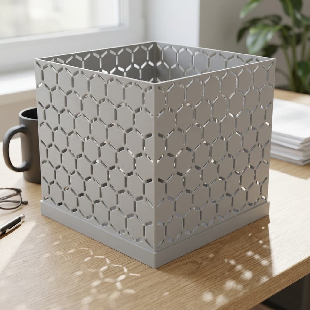 Modular Desktop Organizer – 3D Printed Office Accessories