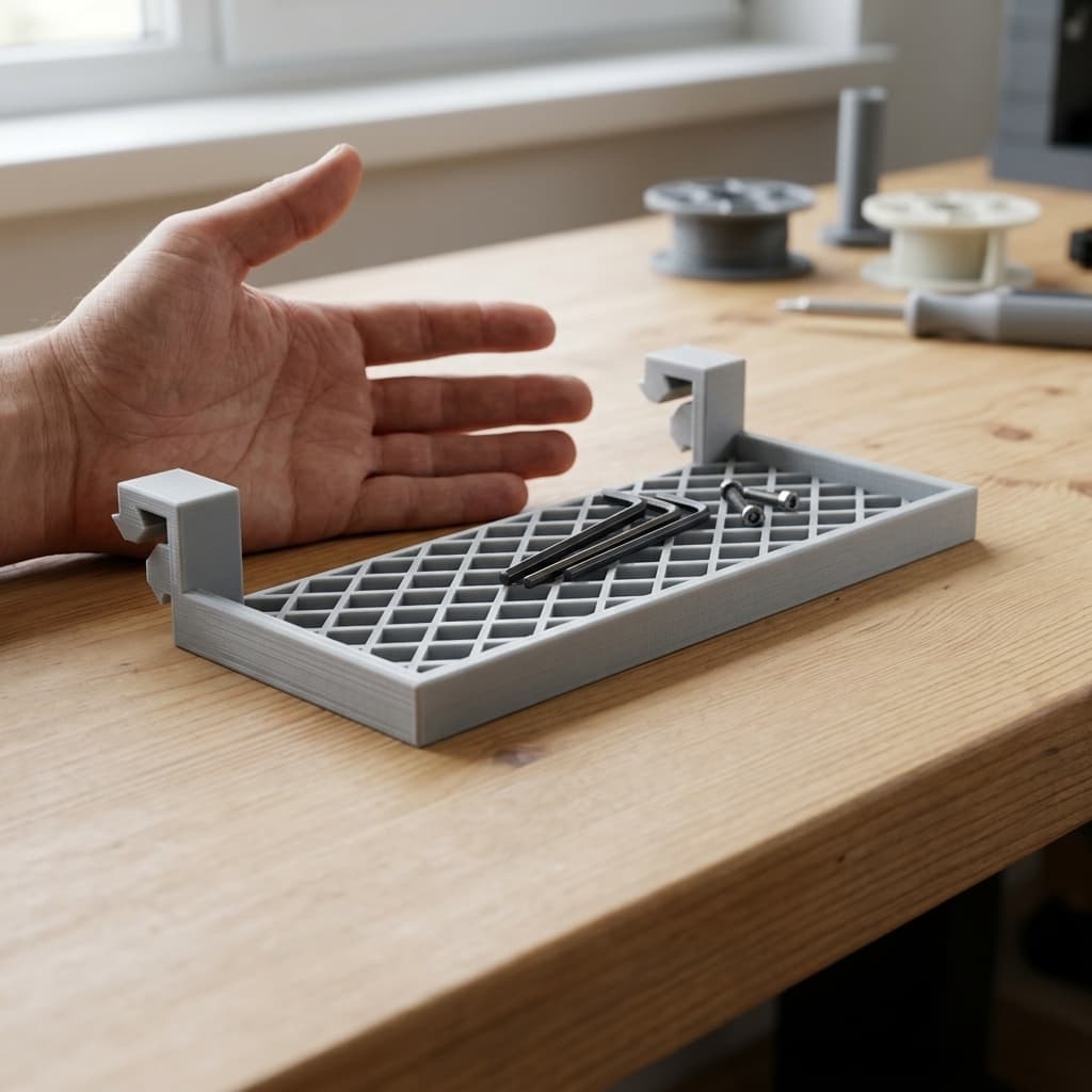 Ender 3 v2 Deck - Printer Material Organizer