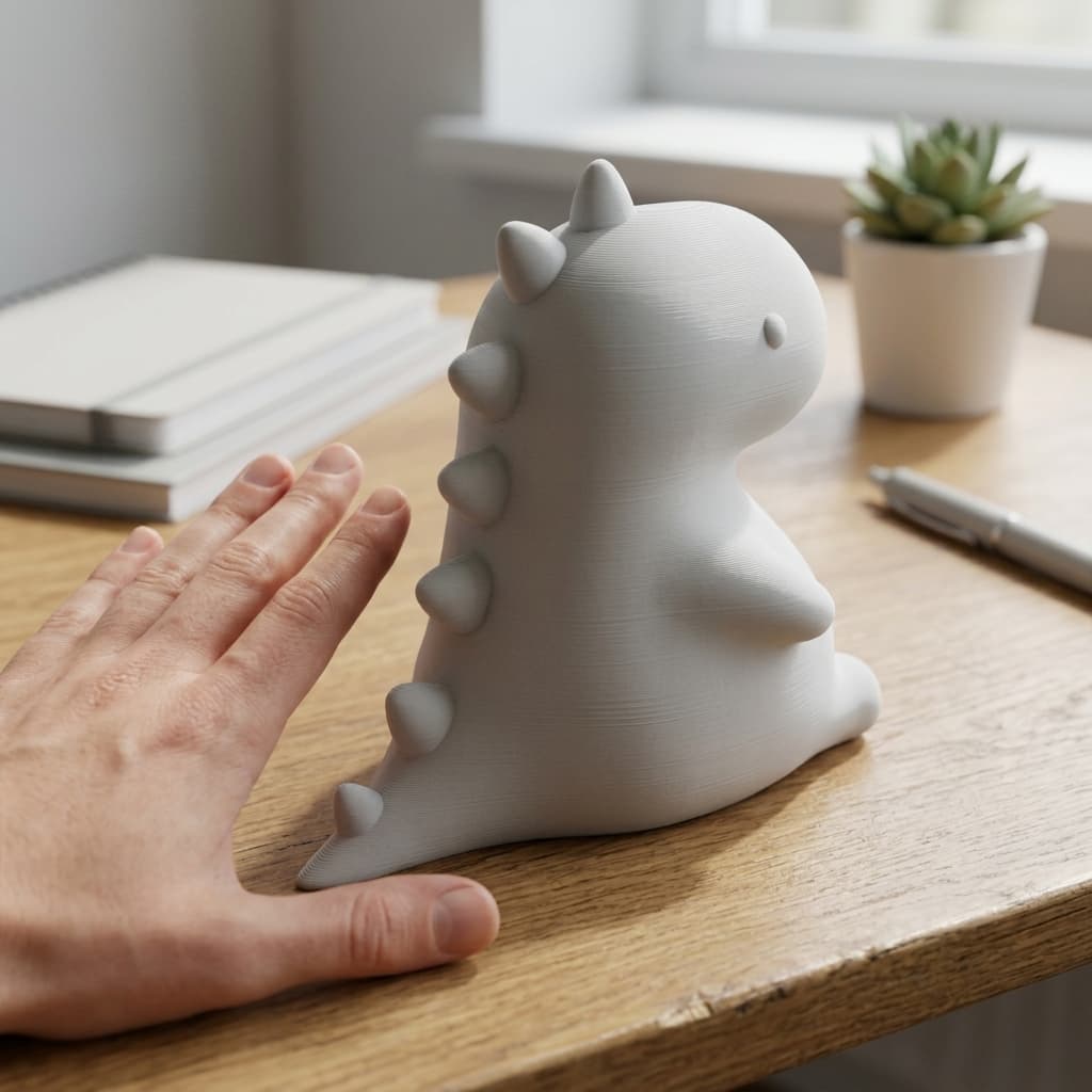 Chubby Dinosaur Toy - 3D Printed on Demand