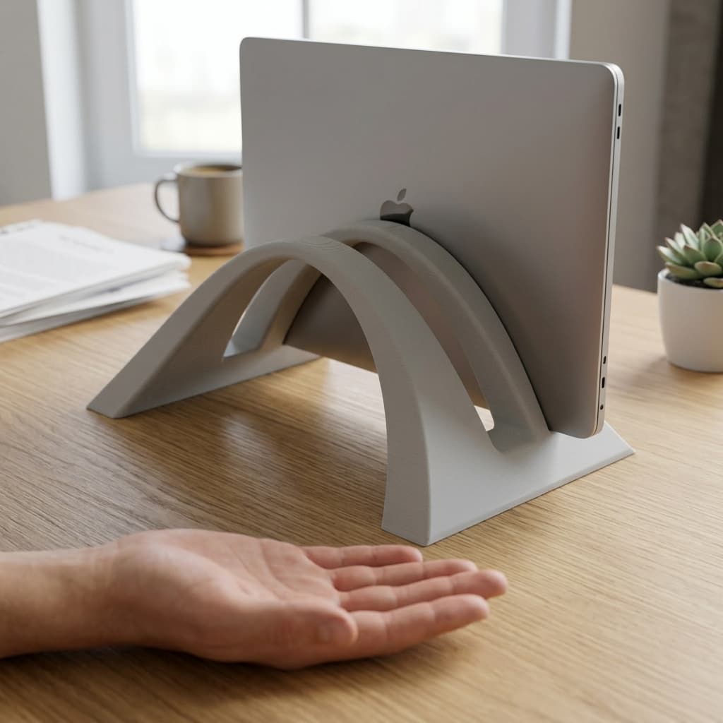 Elegant Arch MacBook Pro Vertical Stand