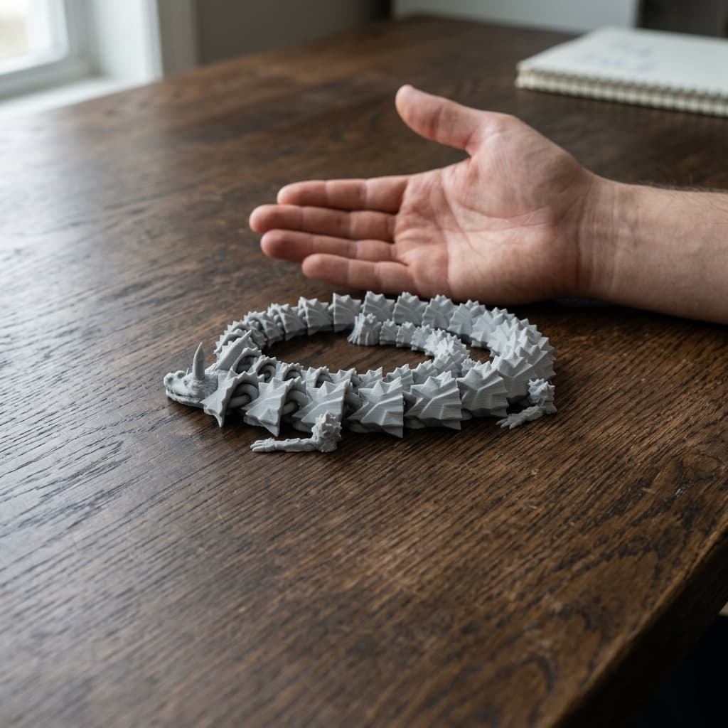 Exquisite Articulated Dragon Fidget Toy