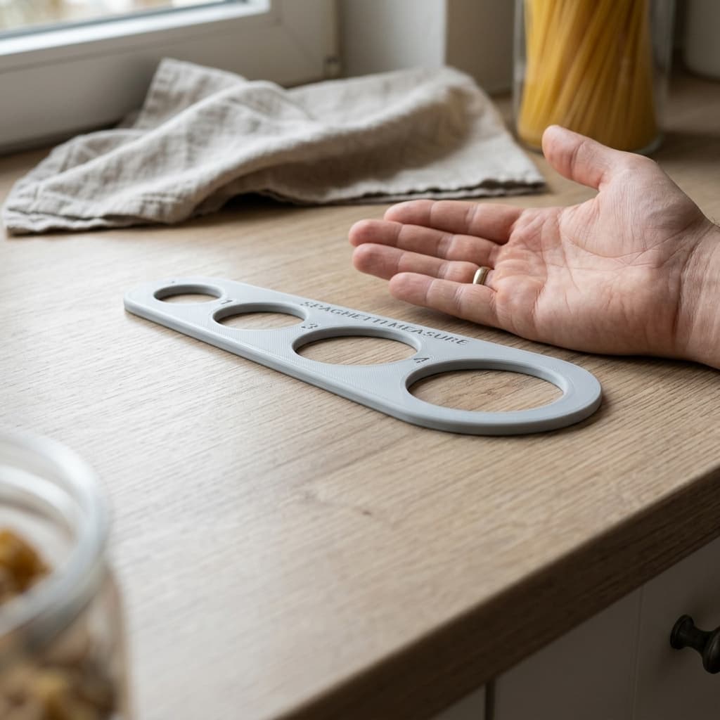 3D Printed Spaghetti Measure Kitchen Tool