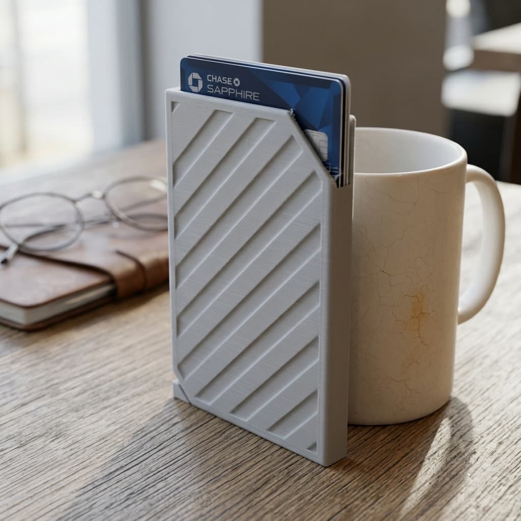 Pop-Up Wallet - Print-in-Place Credit Card Holder