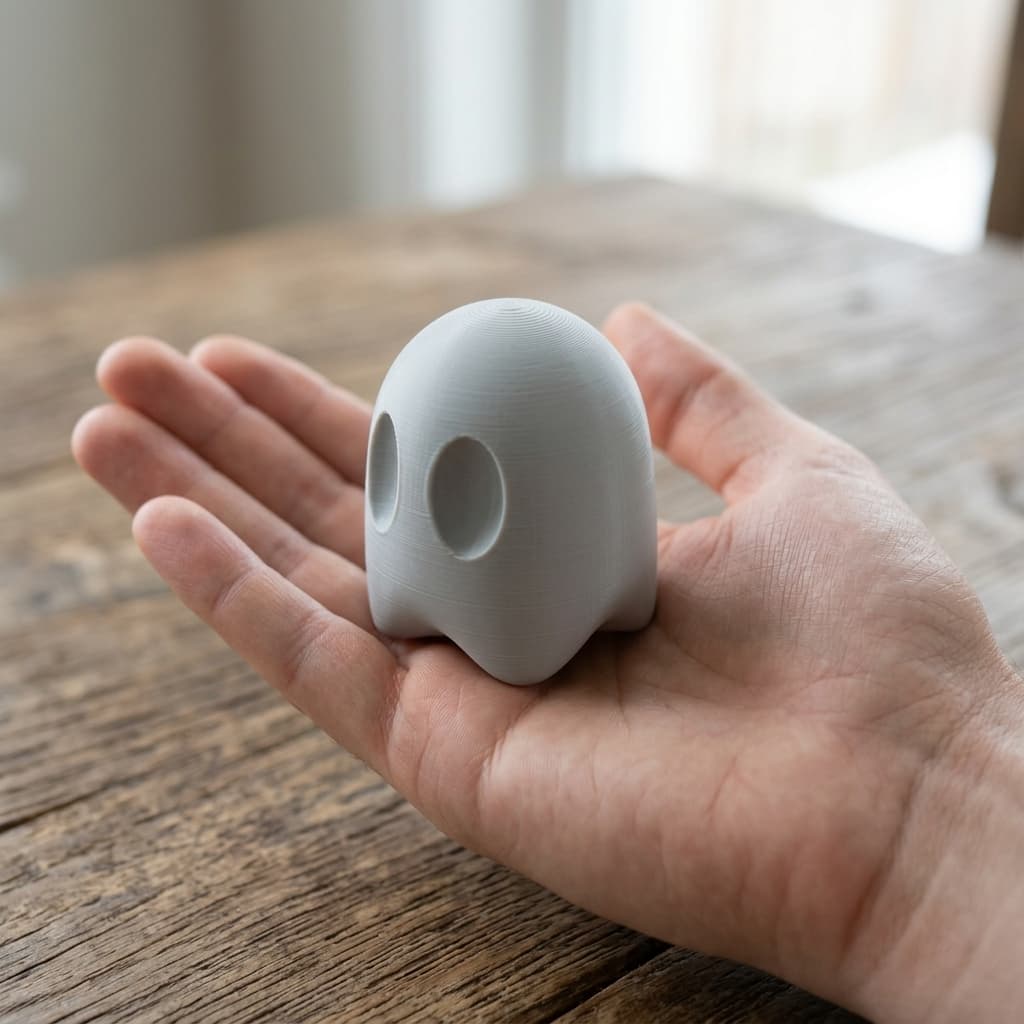 Cute Ghost Chess Set - 3D Printable Game Pieces