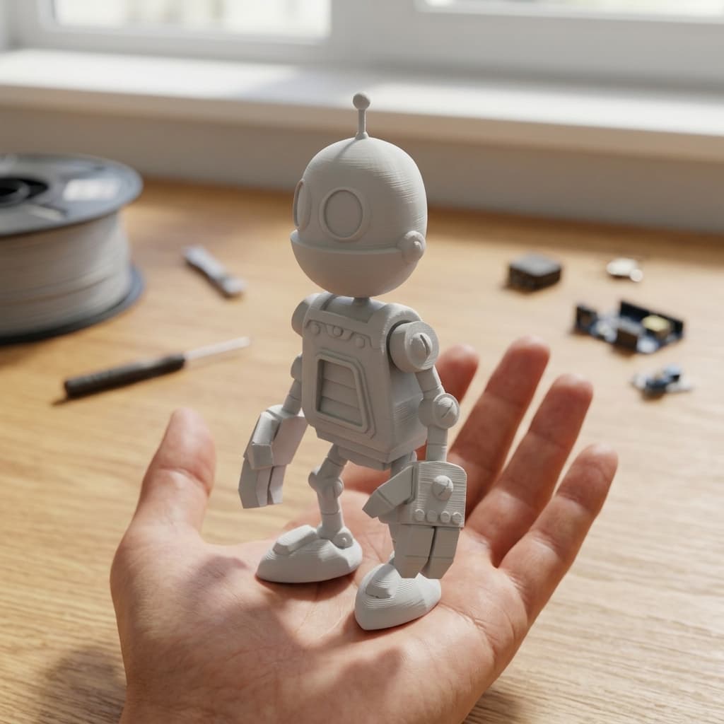 Clank Figure - Ratchet & Clank 3D Printed Figurine