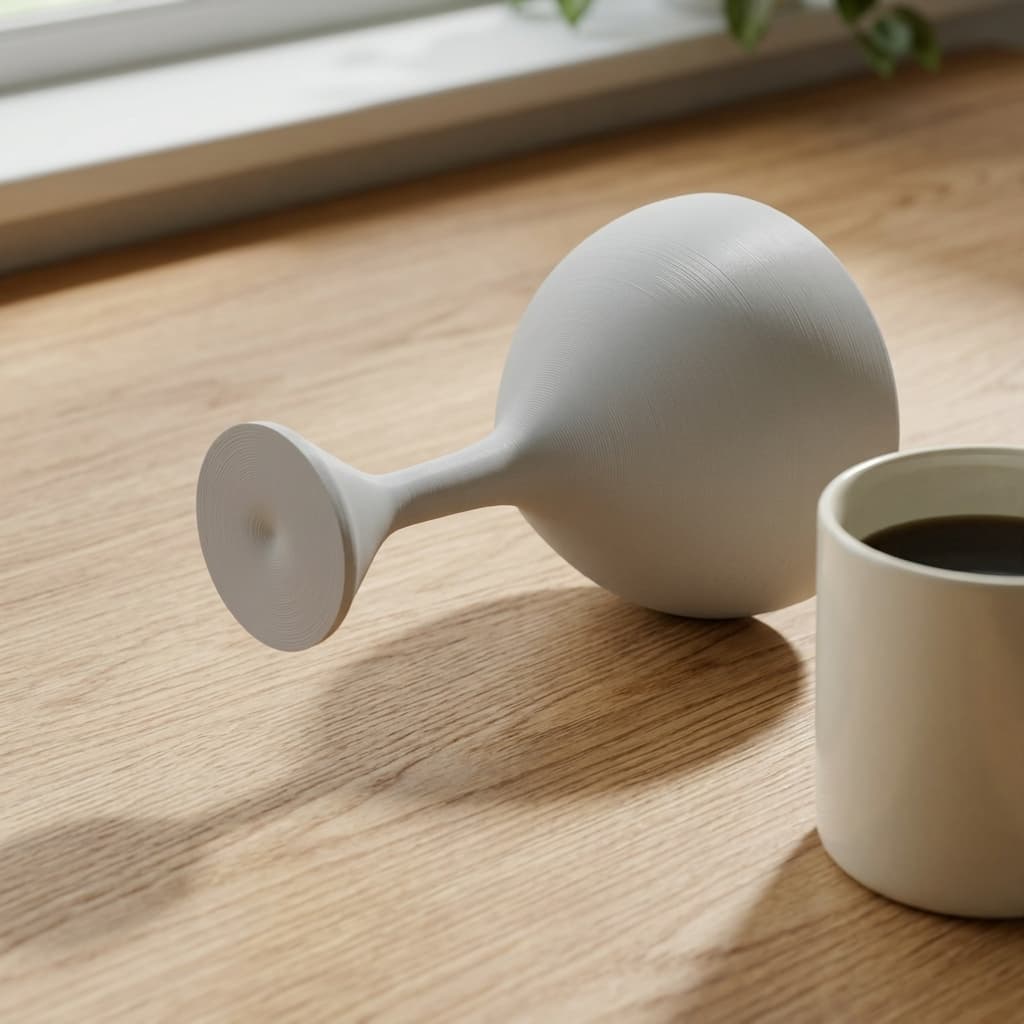 Devious Pythagorean Cup - Hidden Siphon 3D Printed