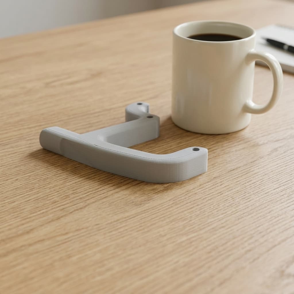 Pegboard Hooks with Curved Design