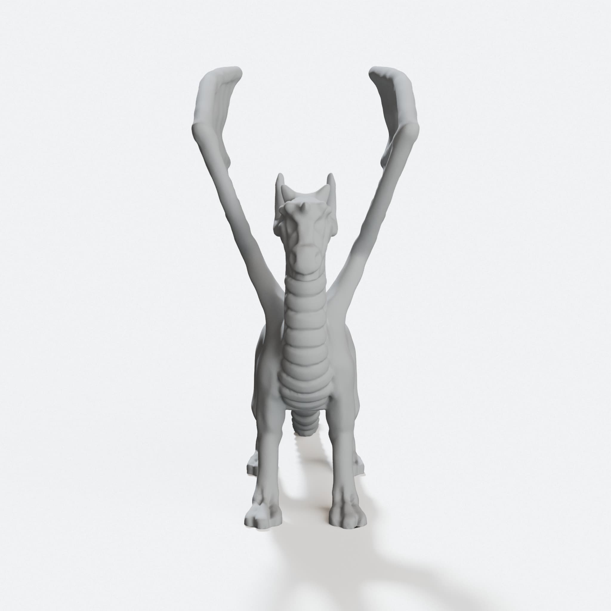 Modular Castle Playset Dragon, Tabletop Fantasy Figure