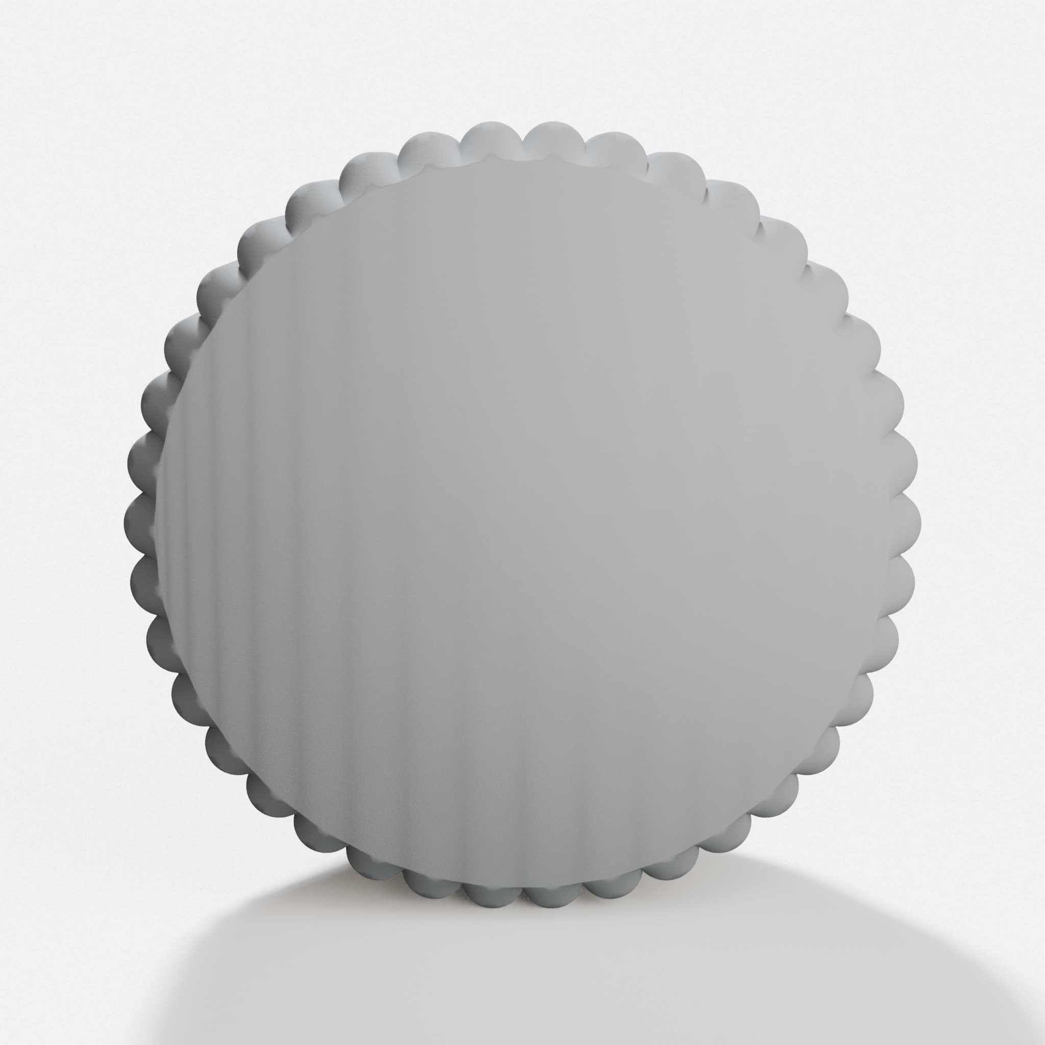 Striped Tea Candle Holder, 3D Printed Home Decor