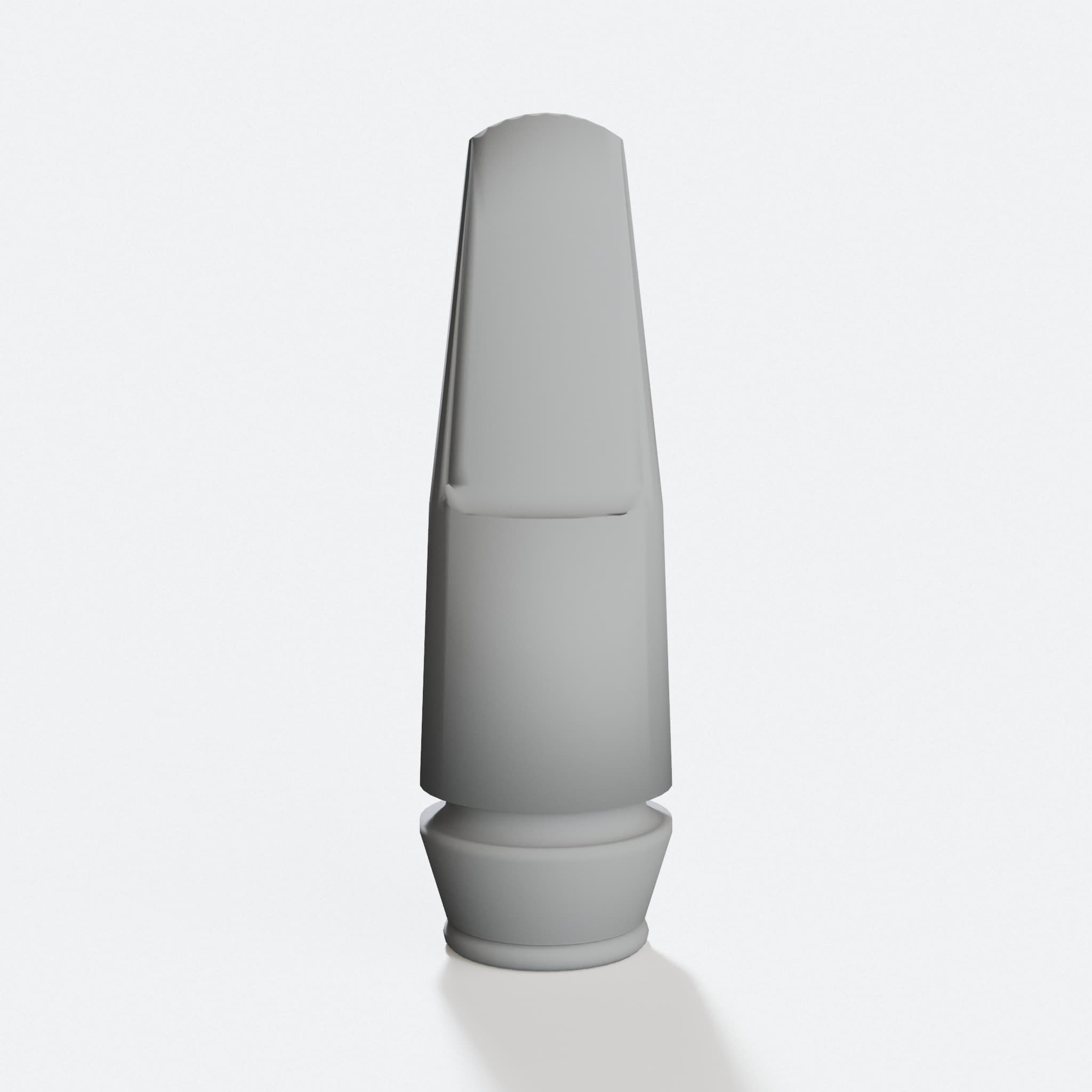 Alto Saxophone Mouthpiece 3D Model