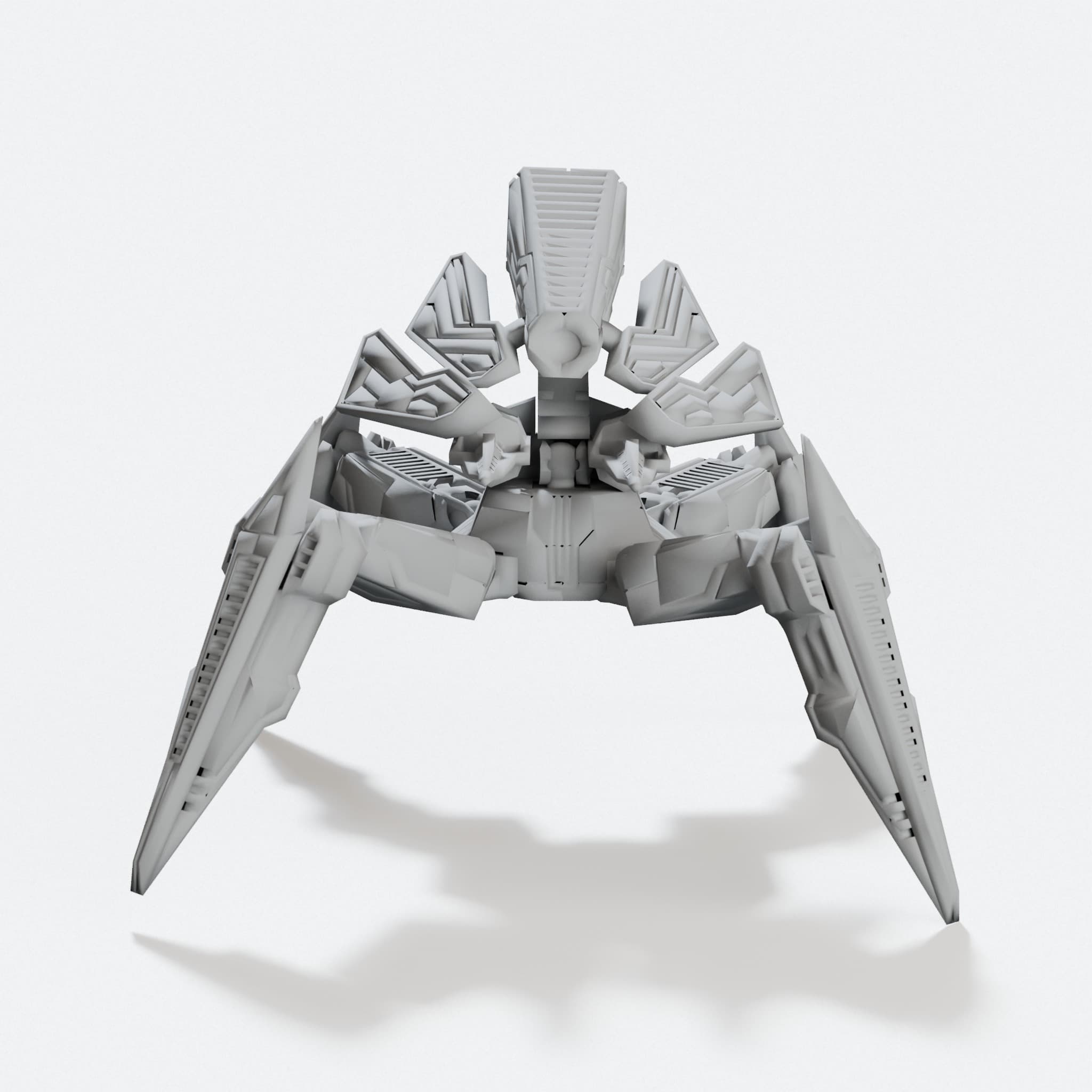 Cybran T1 Assault Bot Mantis 3D Printed Toy
