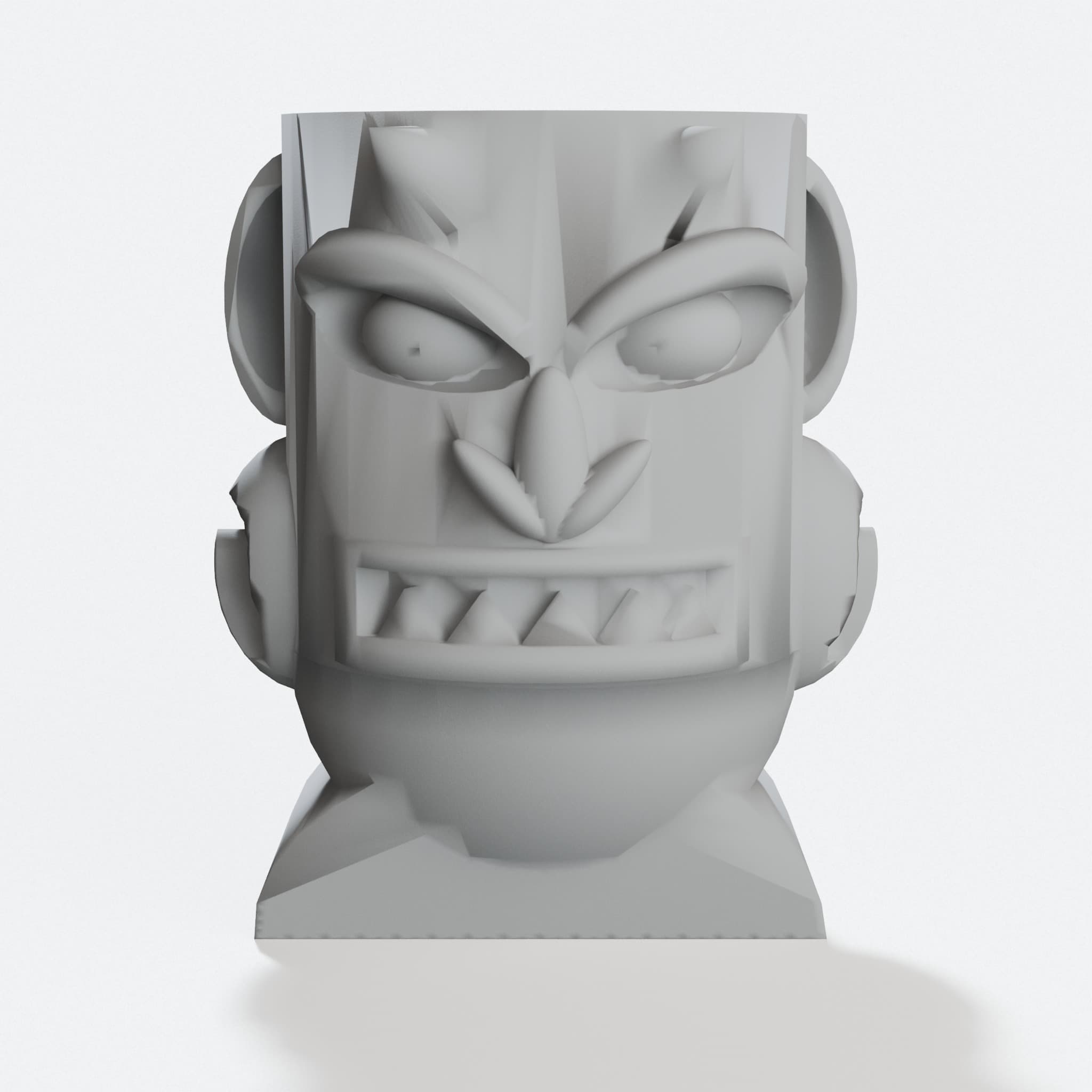 Mayan 3D Printed Home Decor Planter