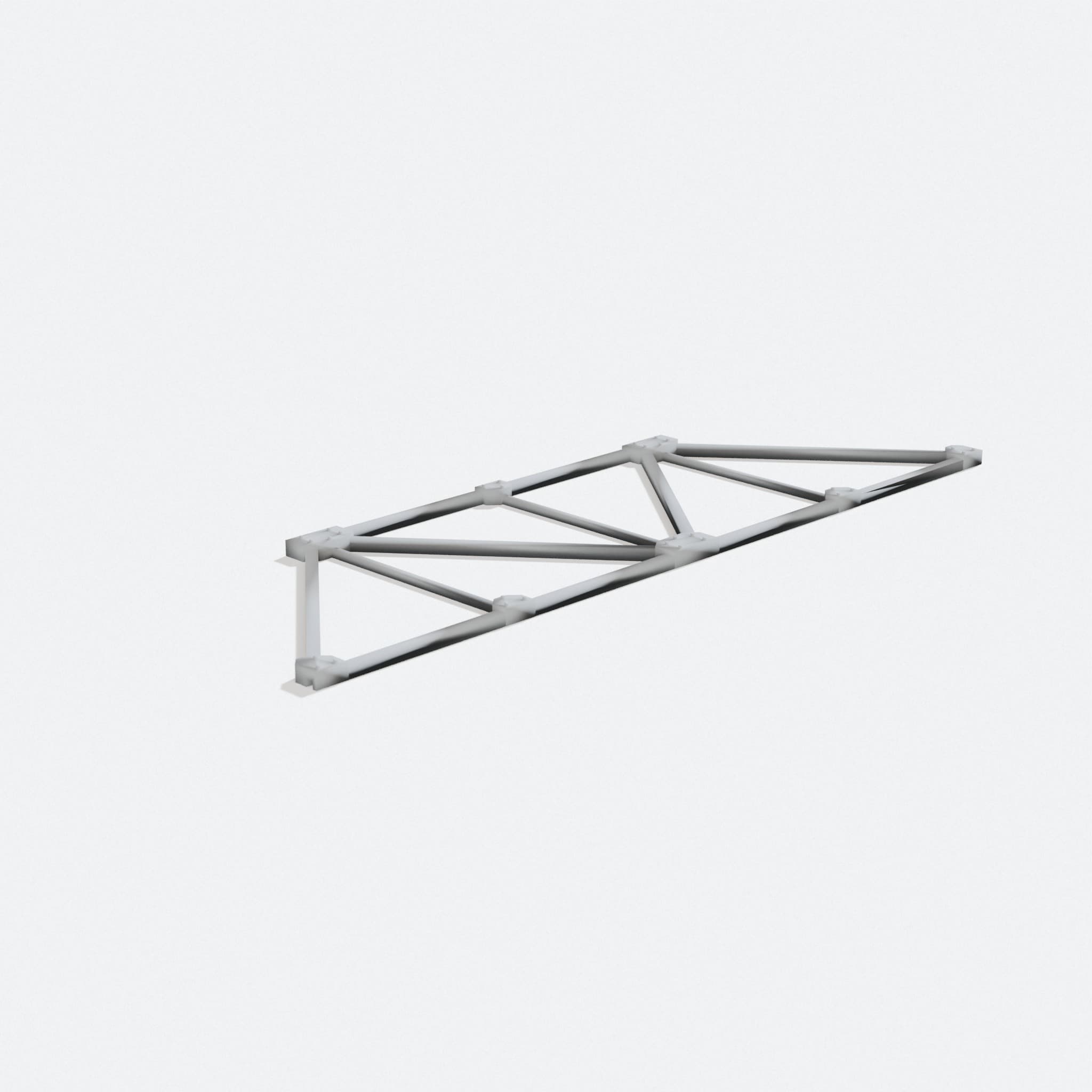 HO Scale Railway Bridge 3D Printed Toy Model