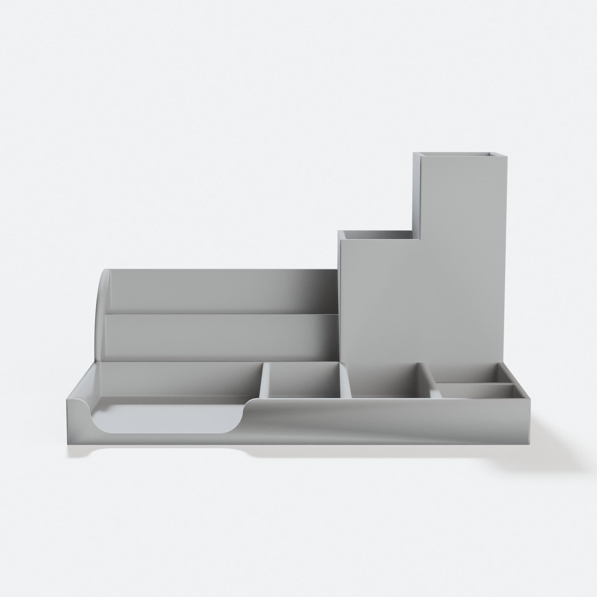 3D Printed Desktop Organizer for Pens, Scissors, and Cards