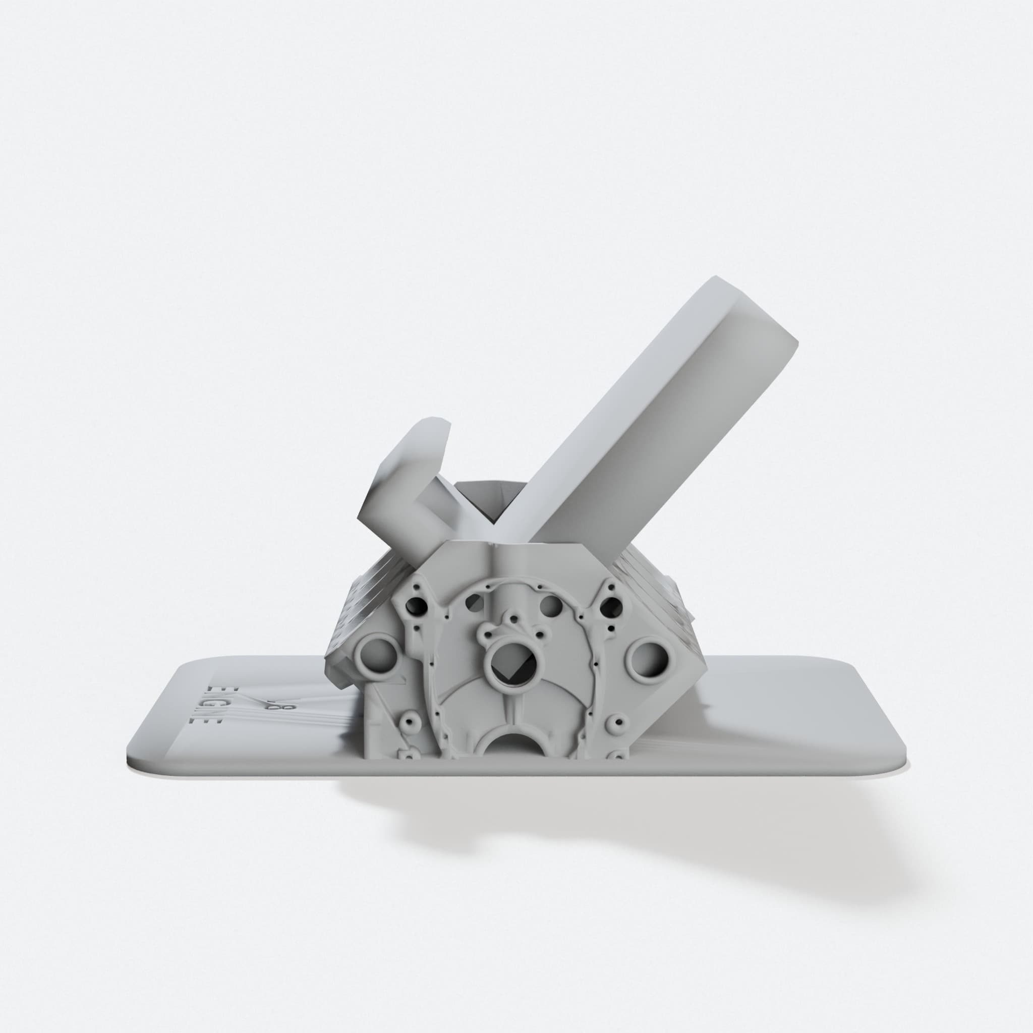 V8 Engine 3D Printed Phone Stand Compatible with iPhone