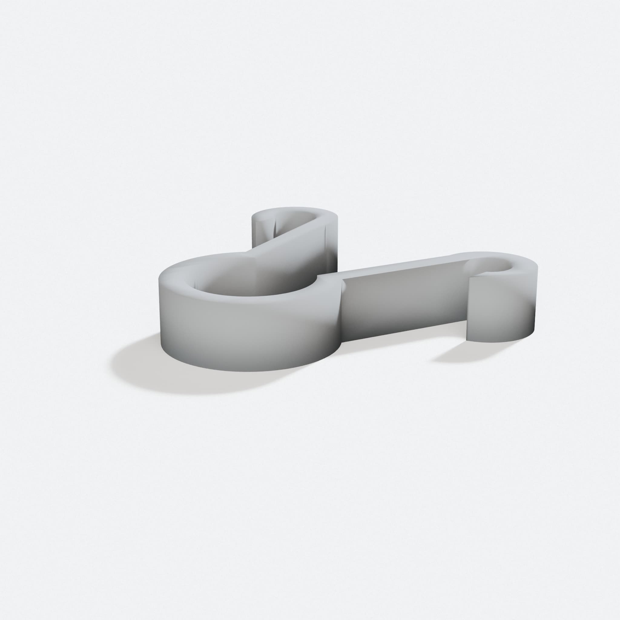 Flashforge Creator Pro Extruder Cable Clip