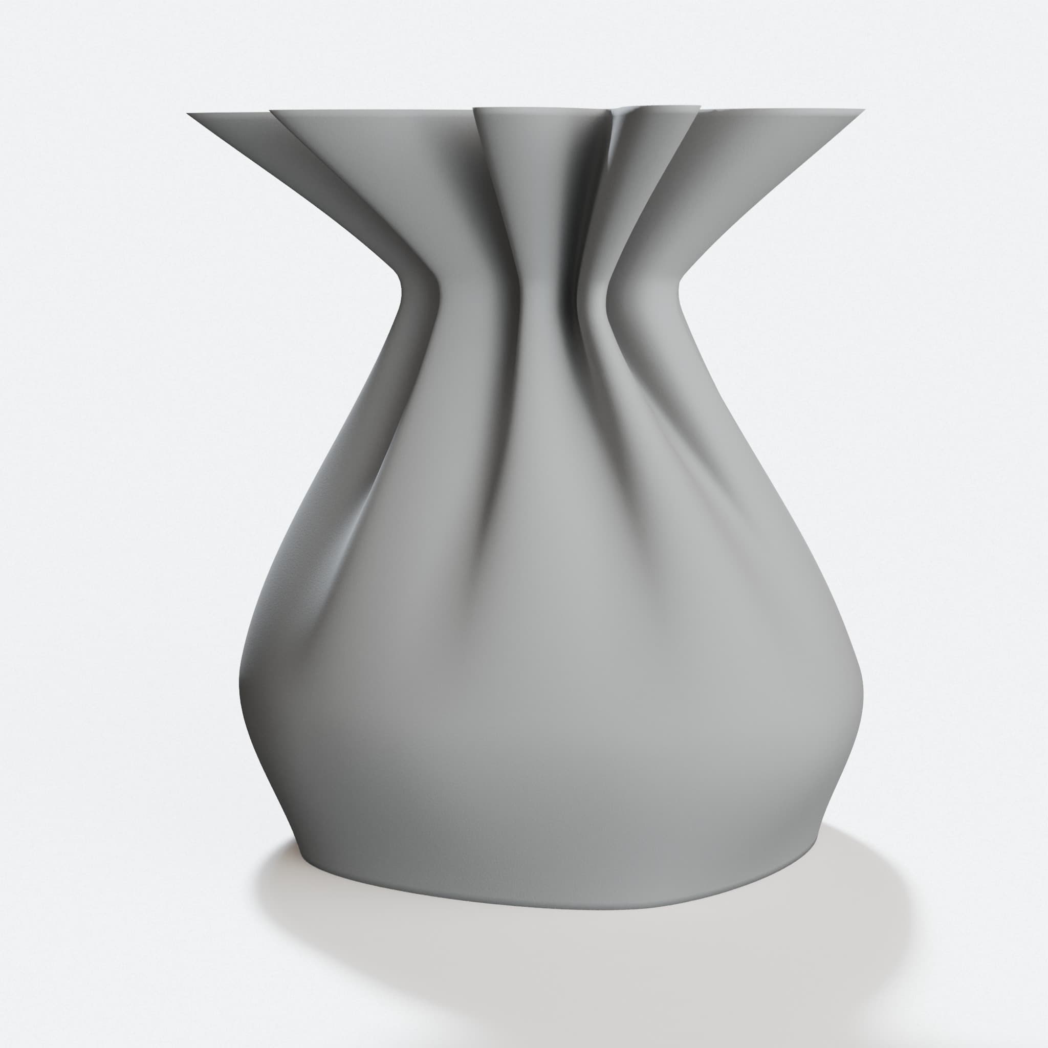 Gunny Sack Tabletop Decor, Smooth Surface Display