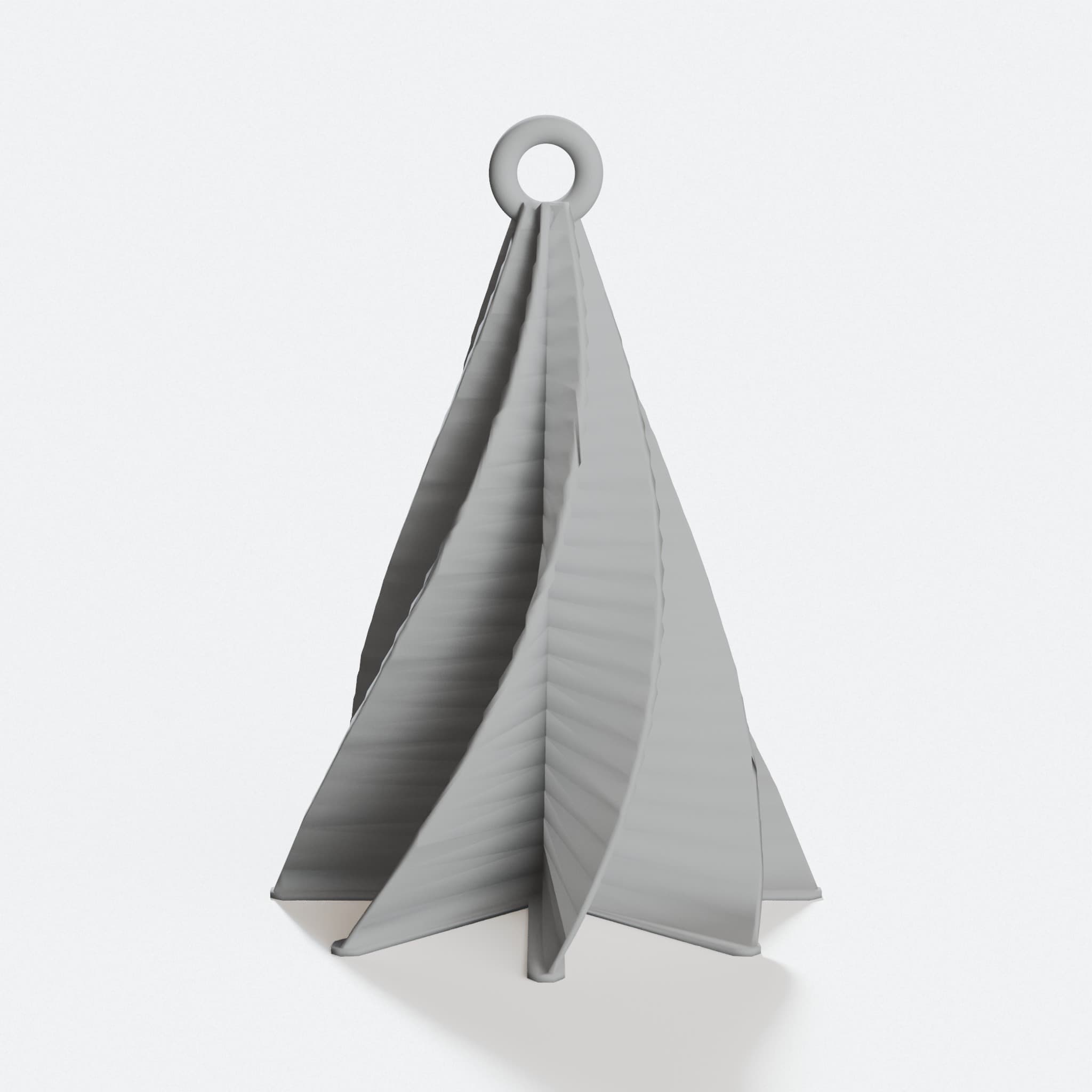 3D Printed Custom Christmas Tree Ornament