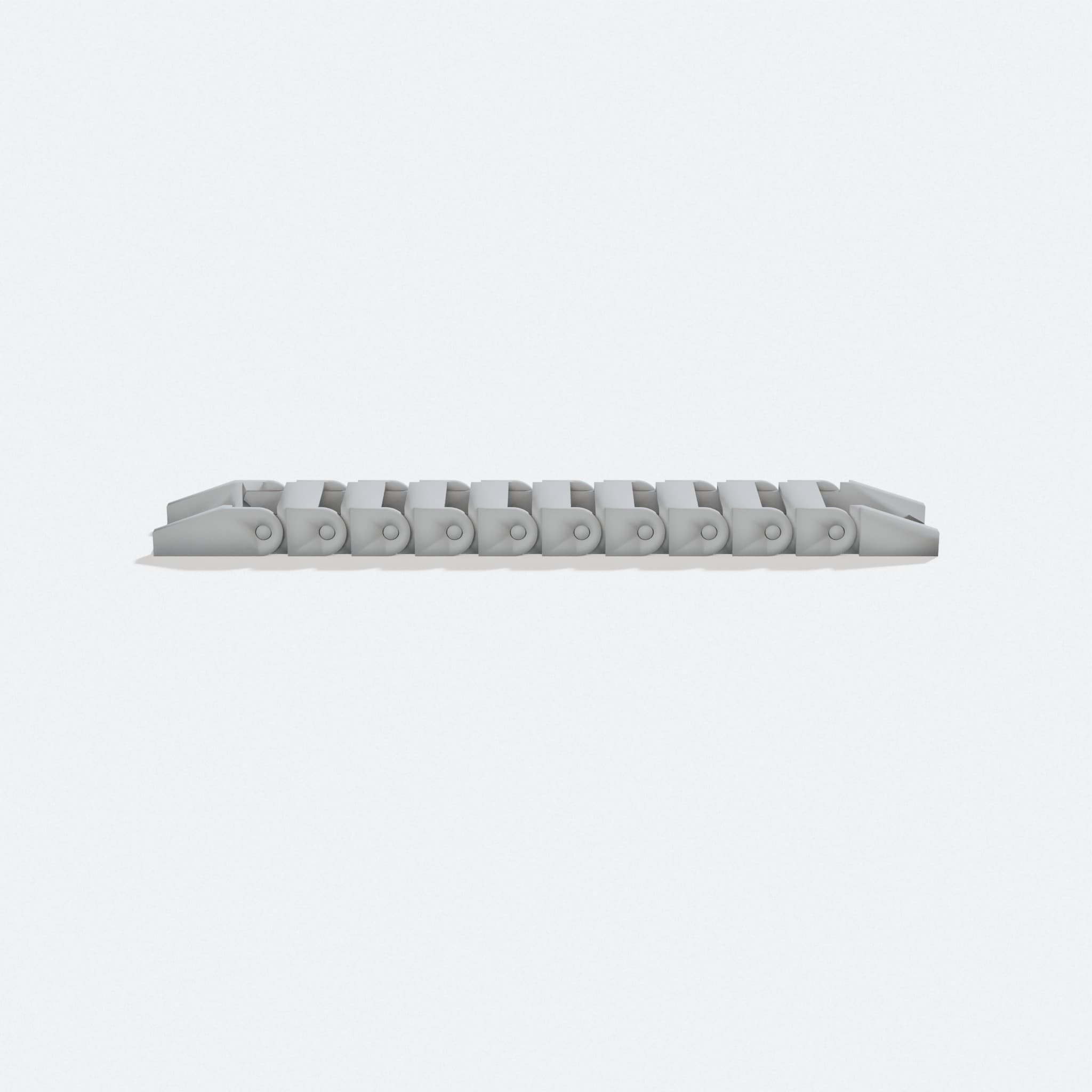 Parametric Drag Chain with Mounts