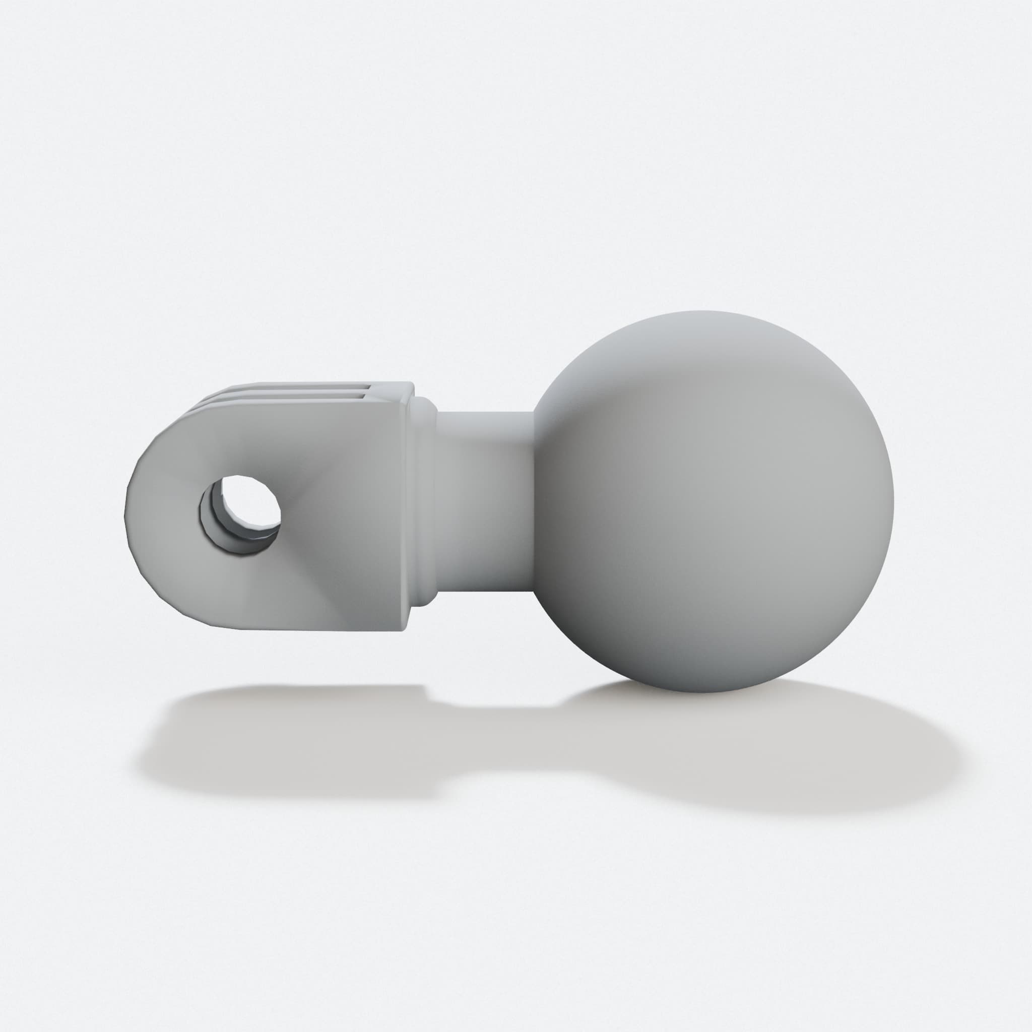 Compatible with GoPro to RAM 1 Inch Ball Mount Adapter