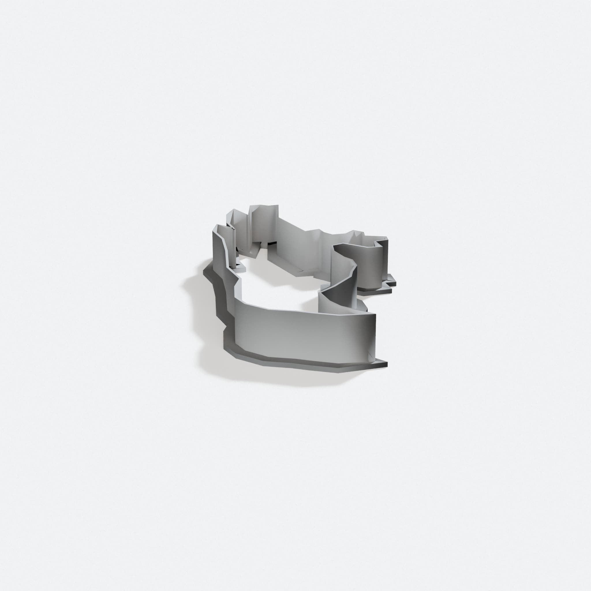 Raven Cookie Cutter, 3D Printed Kitchen Tool