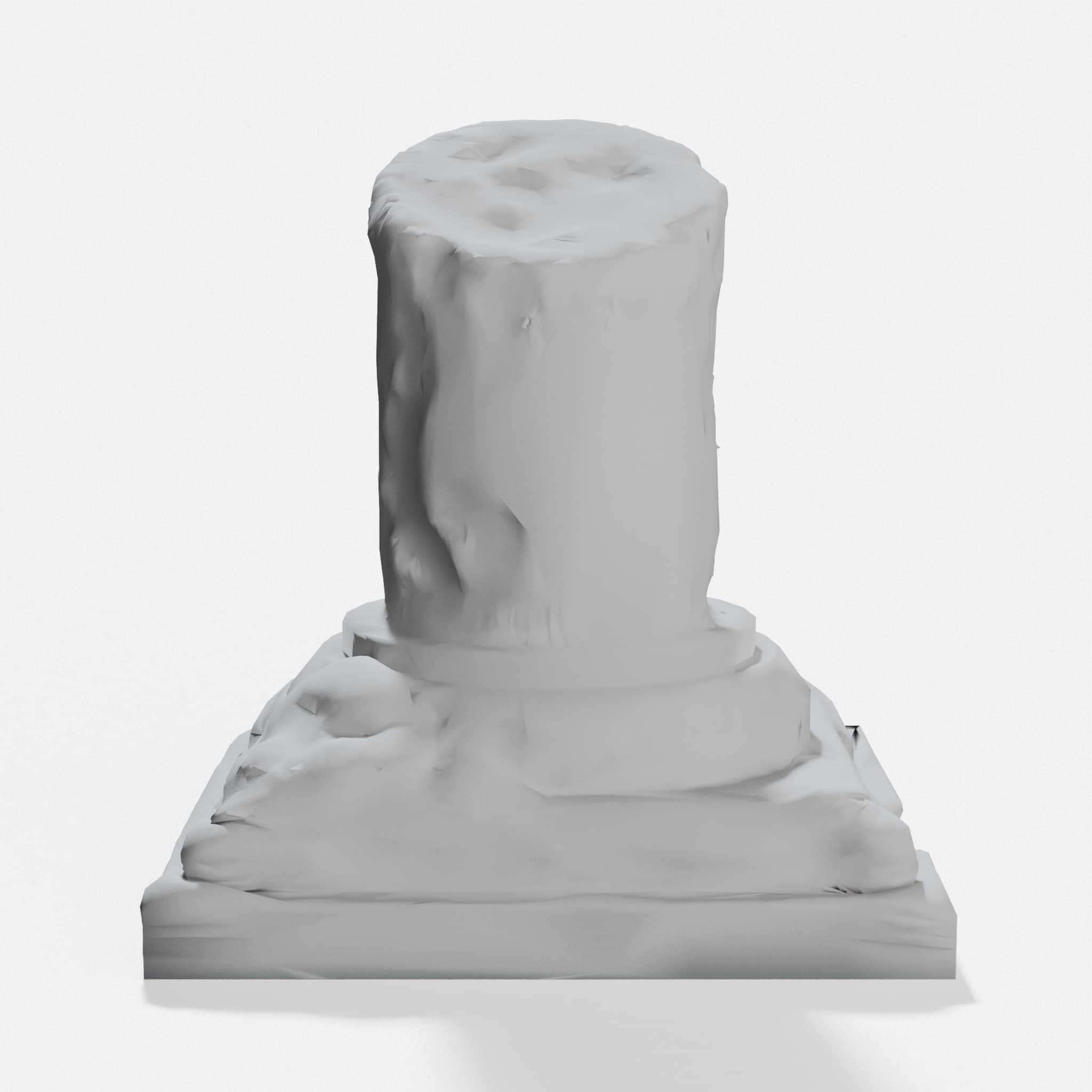 OpenForge Broken Pillar, Tabletop Ruin Detail
